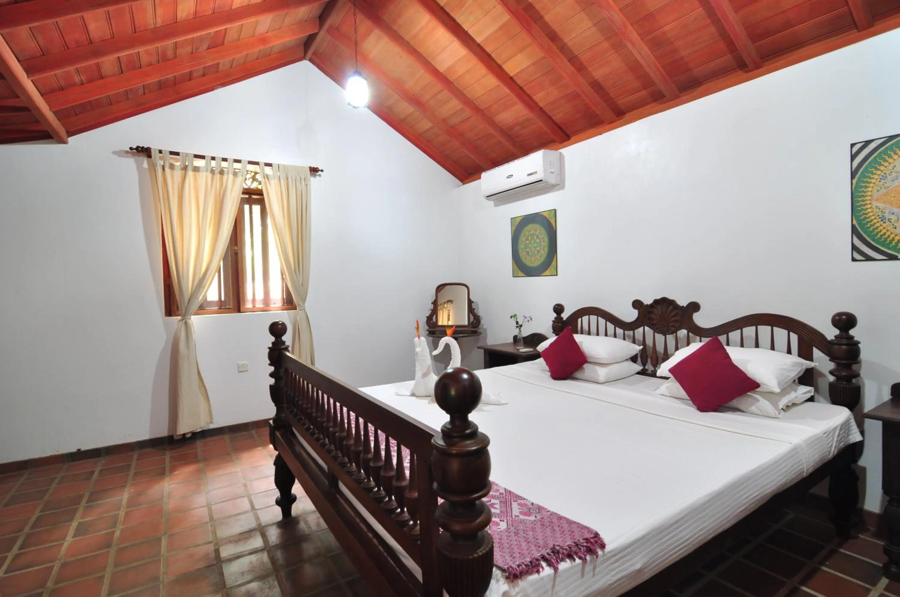 Bed in The Waves Beach Chalets