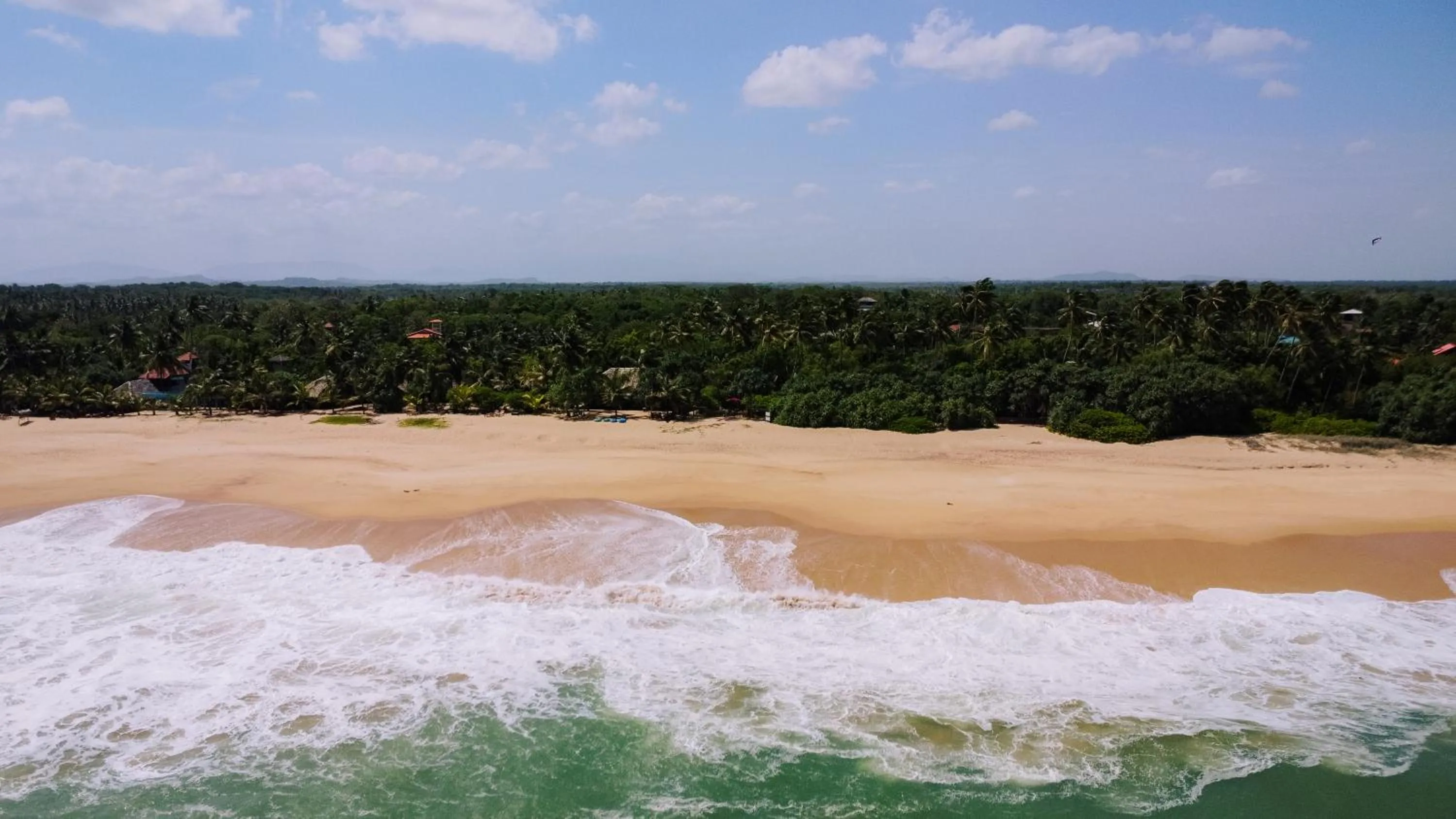 Beach in The Waves Beach Chalets
