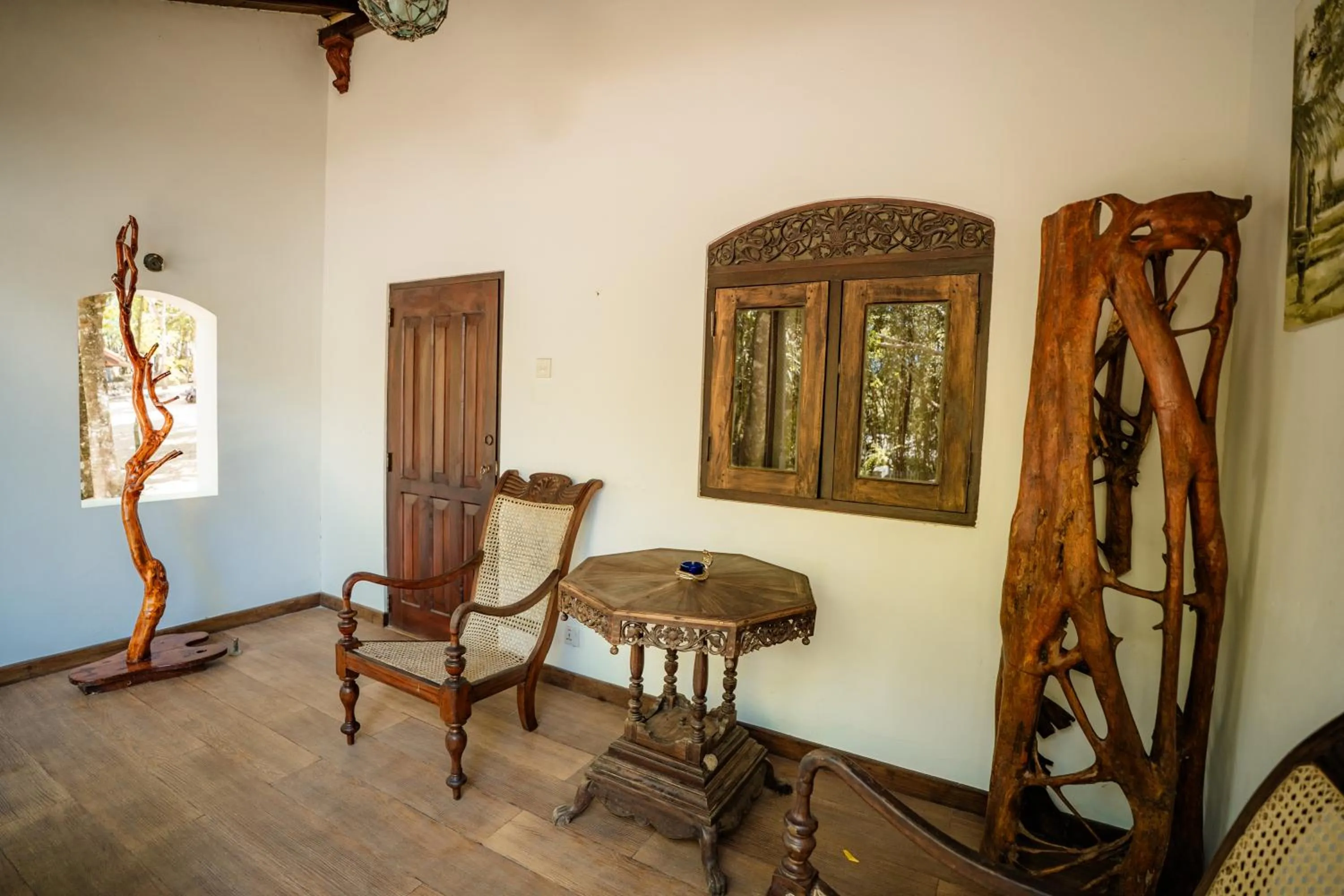 Patio in The Waves Beach Chalets