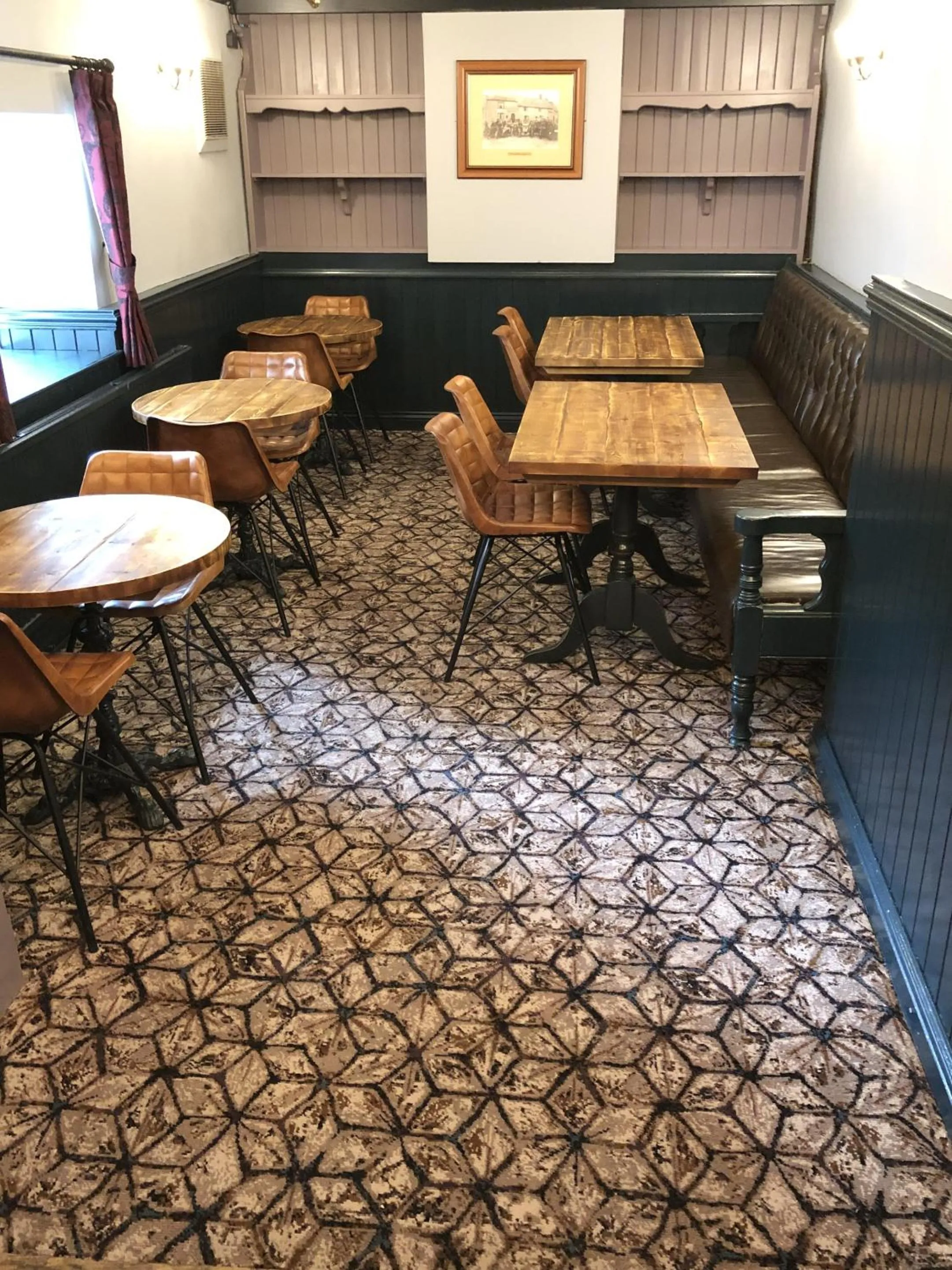 Living room in The unicorn