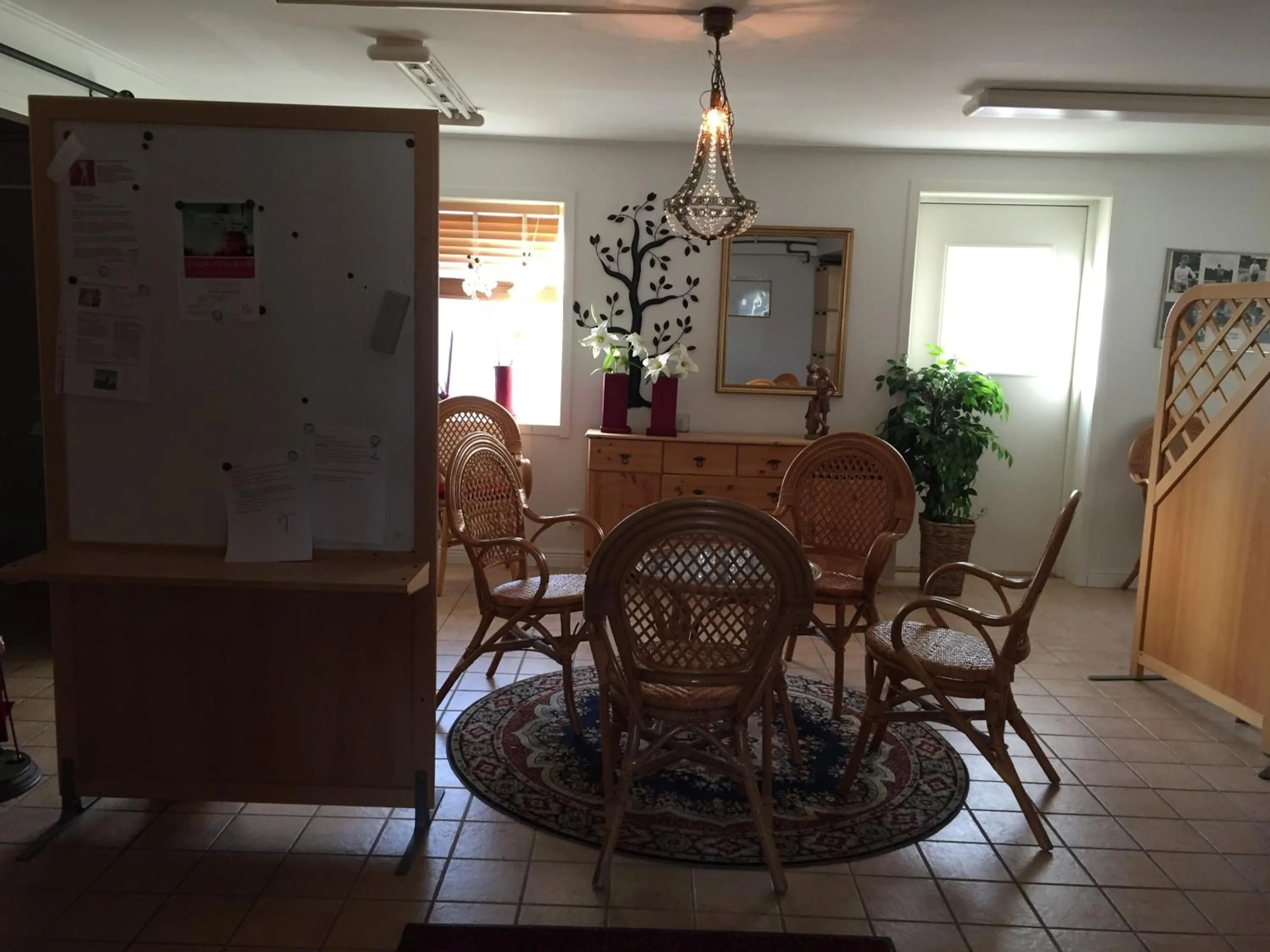 Seating area in Piteå Golfhotell