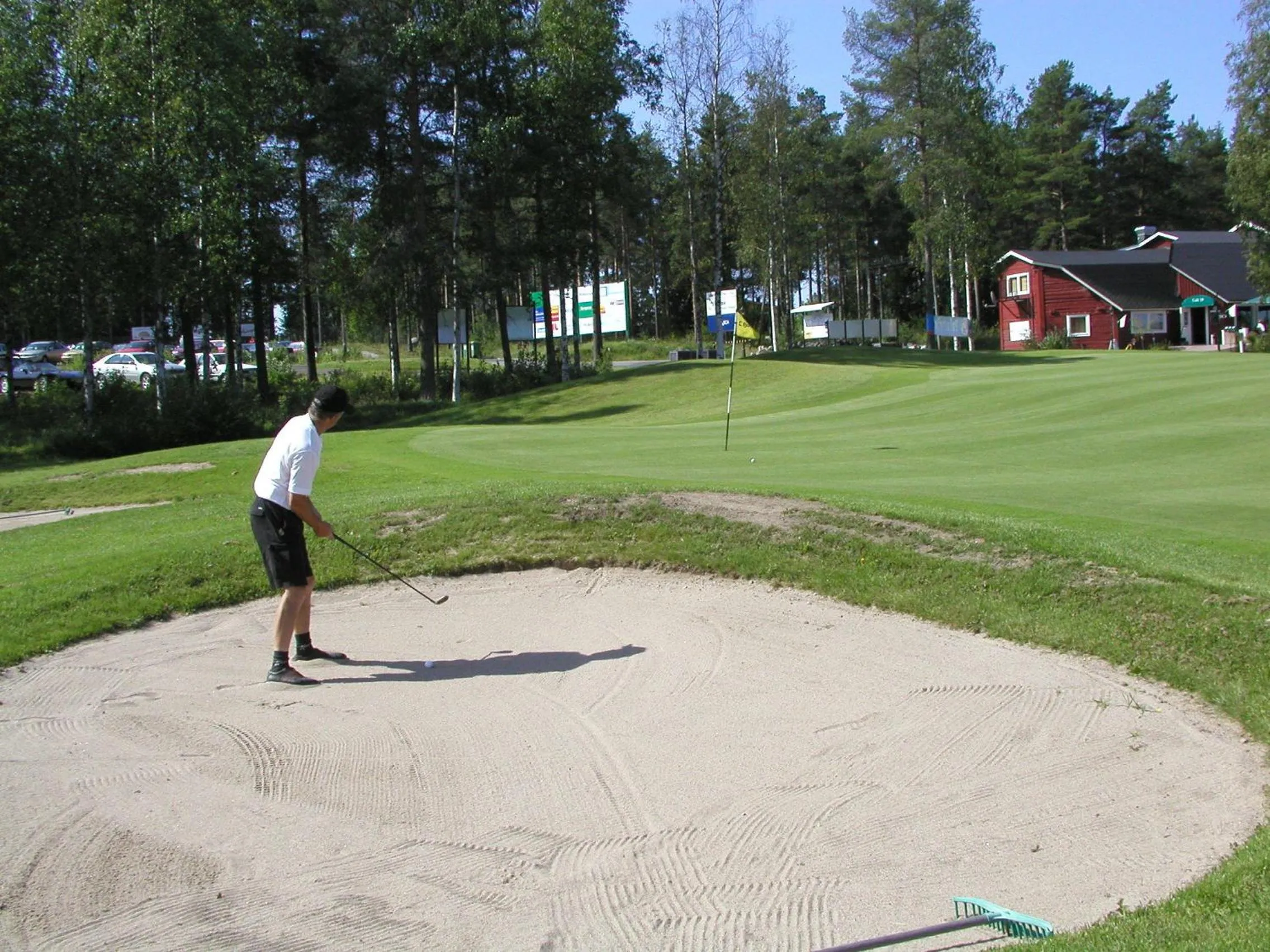 Golfcourse in Piteå Golfhotell