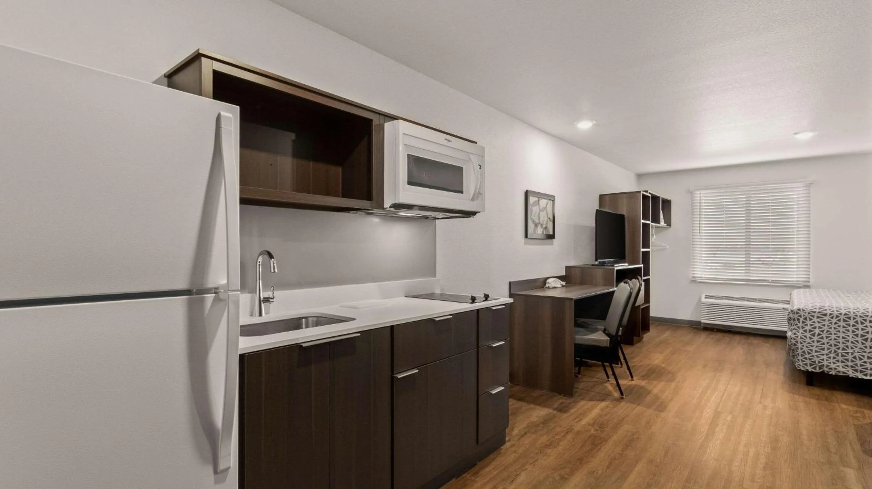 Kitchen or kitchenette in WoodSpring Suites Greeley