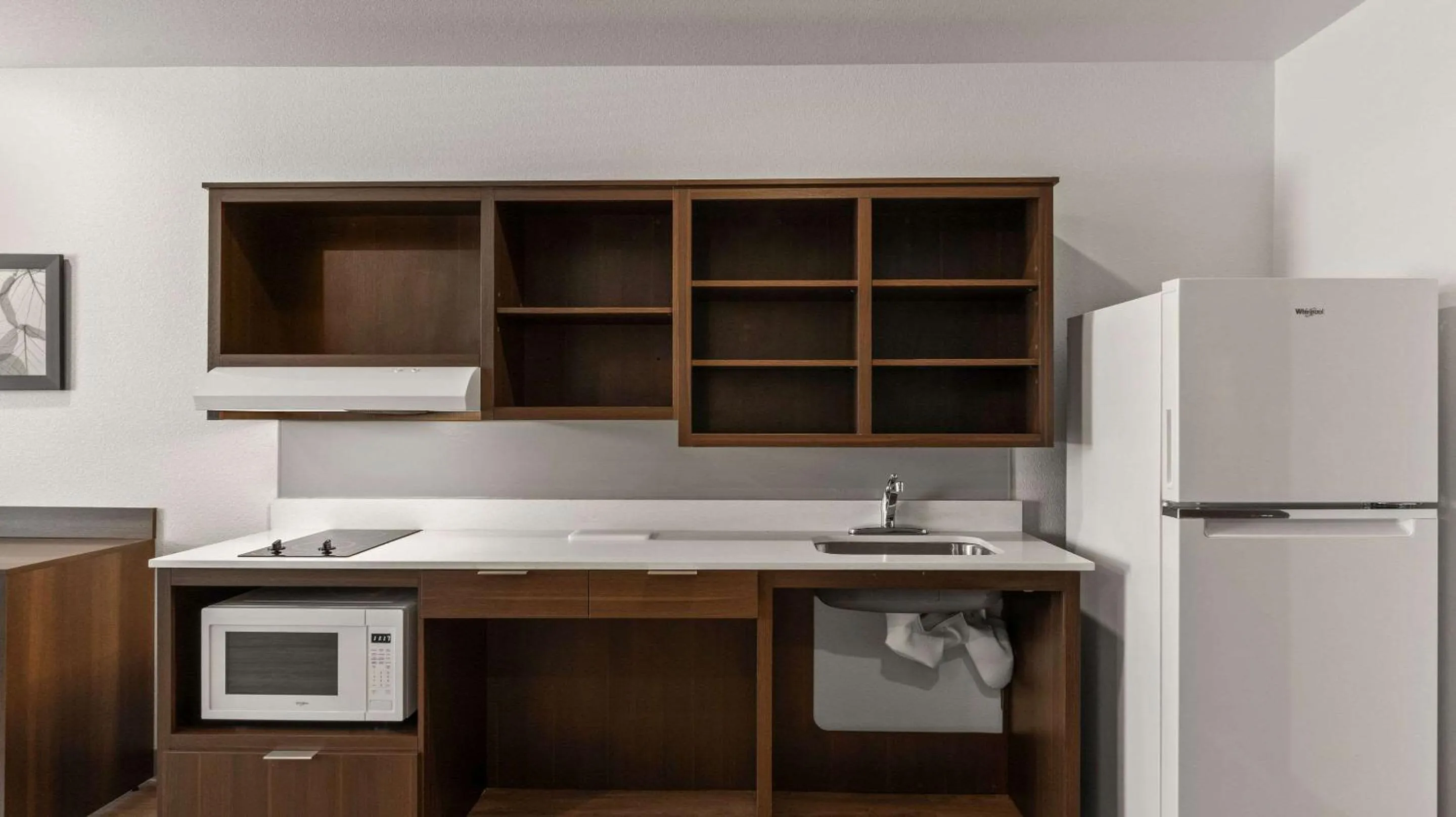 Kitchen or kitchenette in WoodSpring Suites Greeley