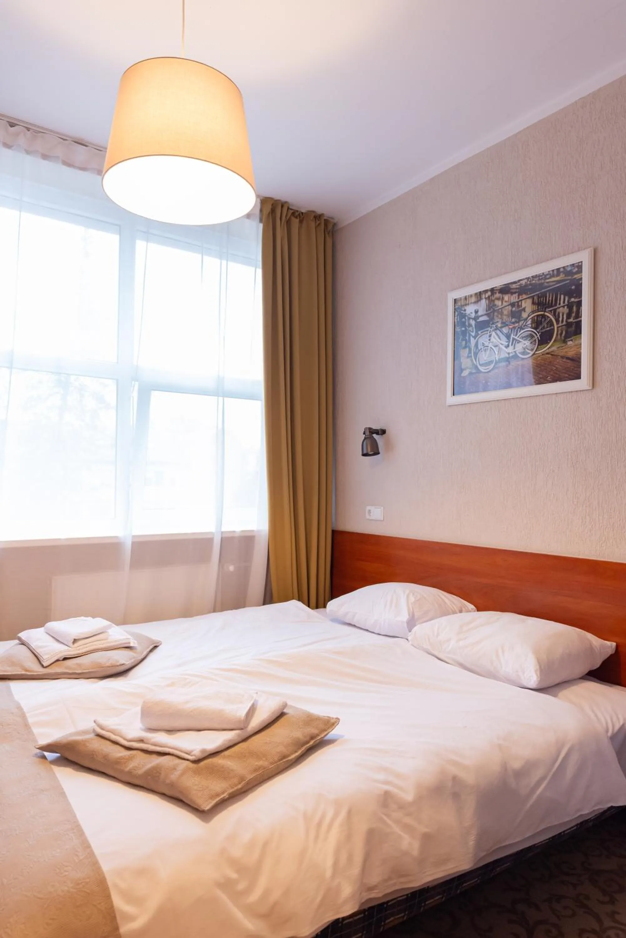 Bed in Inza Guest House