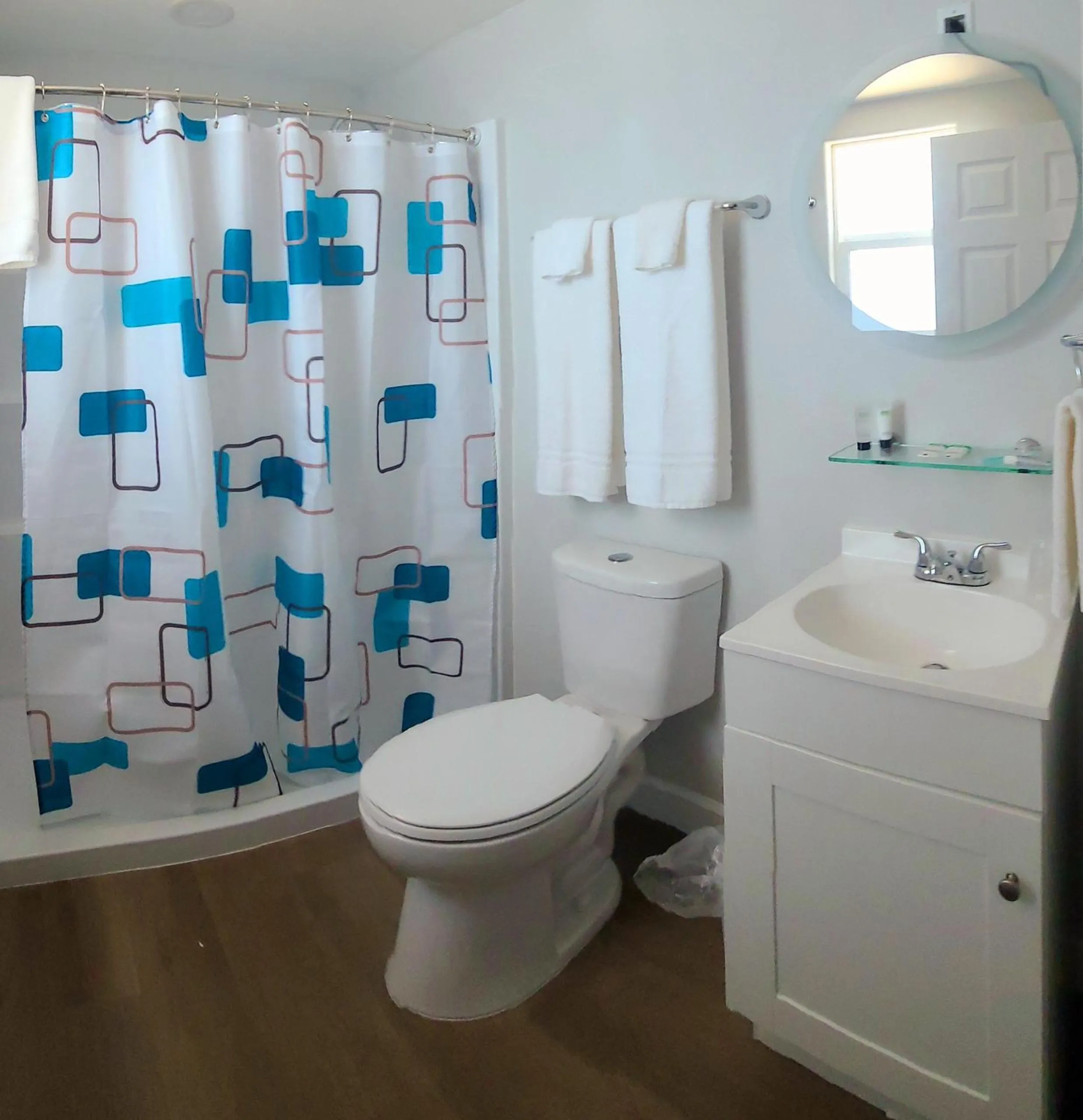 Shower in Snowy Mountain Inn