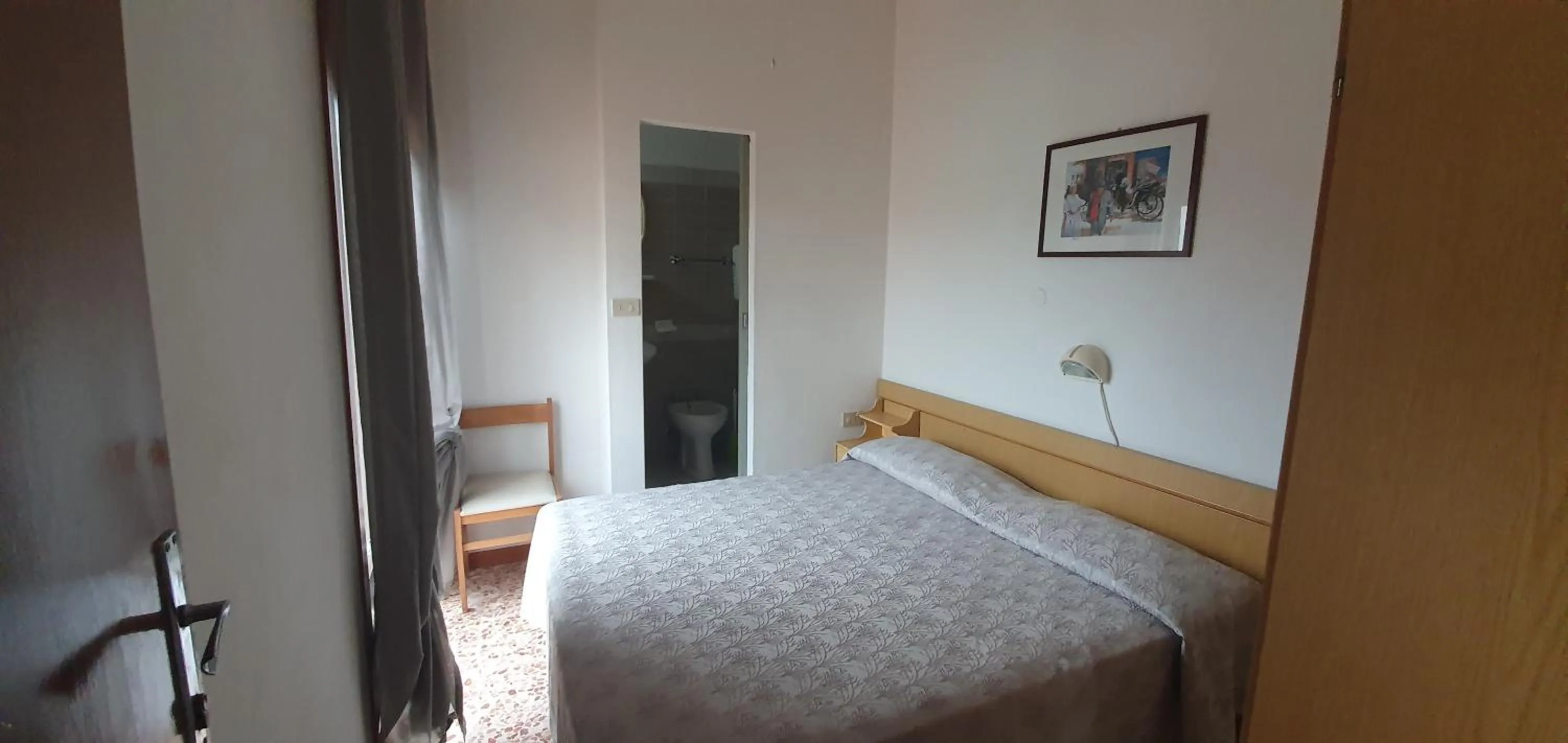 Bed in Hotel Eleonora