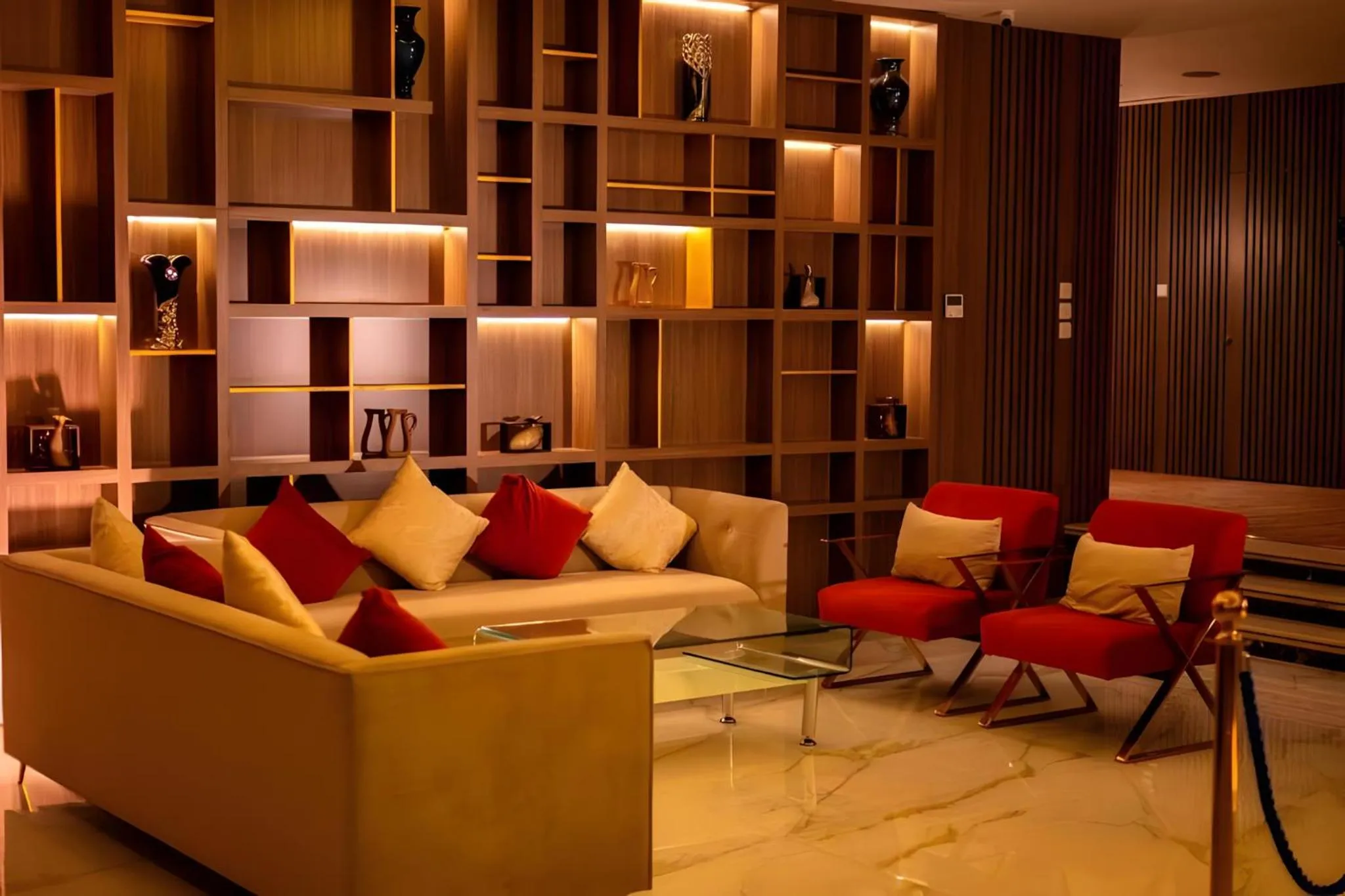 Lobby or reception in Ahlin Suites