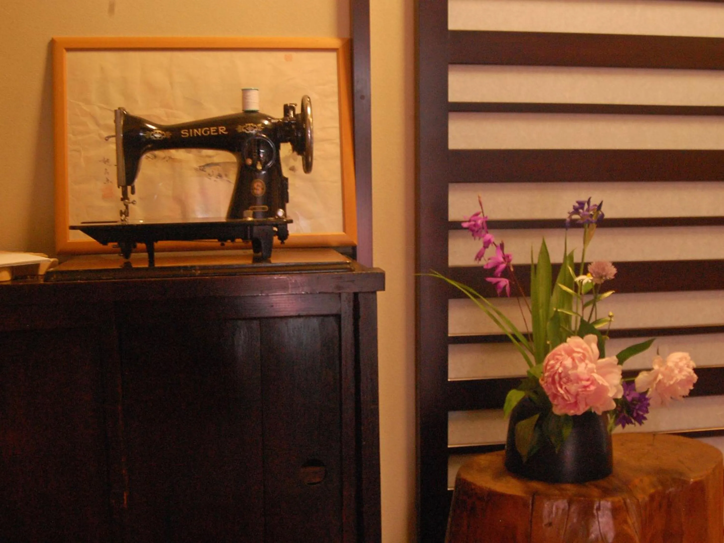 Decorative detail in Oyado Yunosato