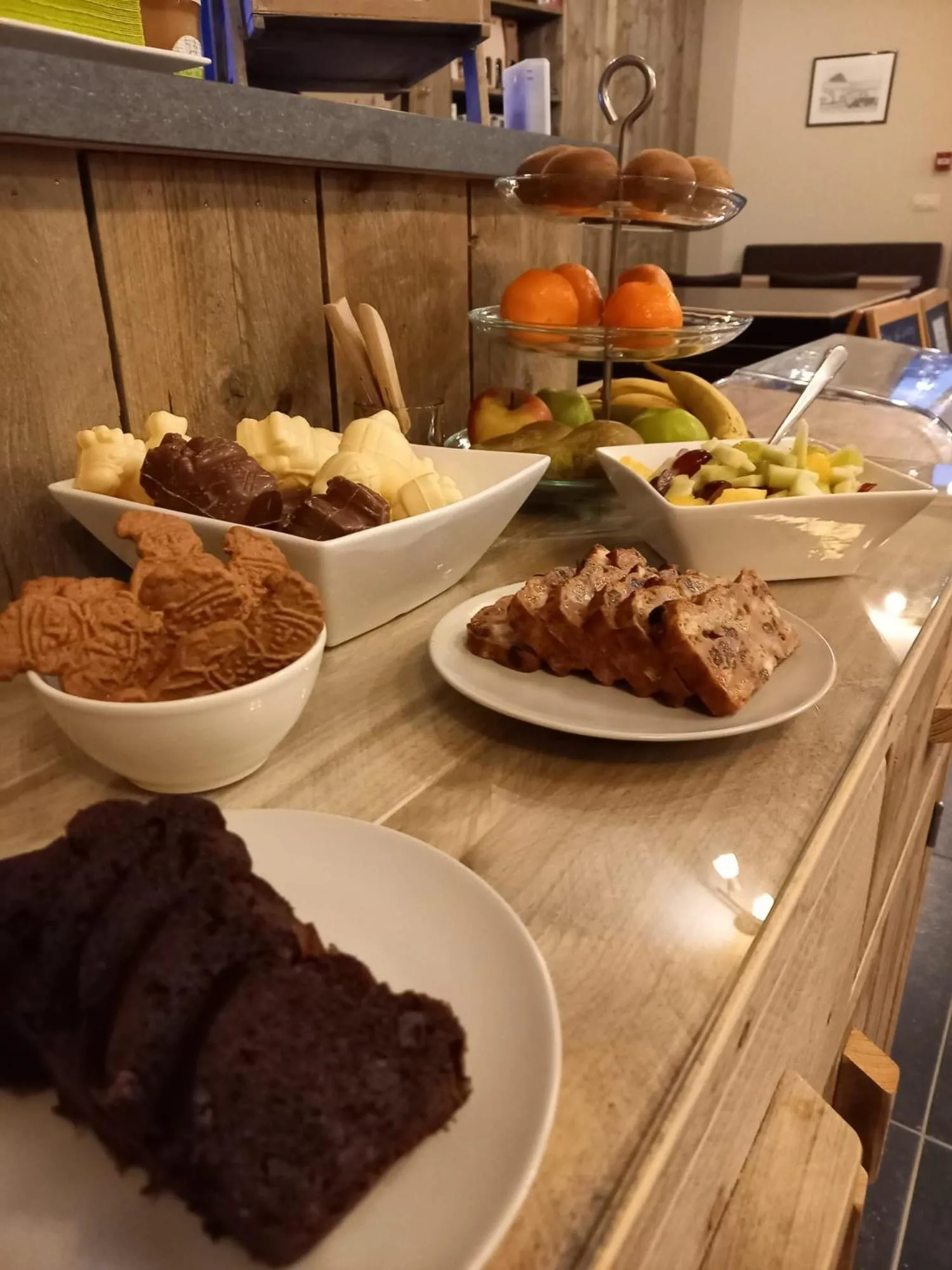 Buffet breakfast in B&B De Oude Winning