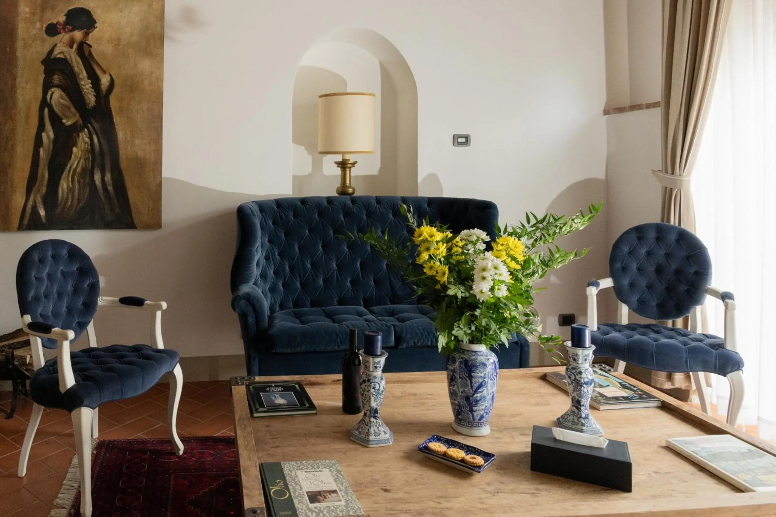 Living room in Terre di Baccio