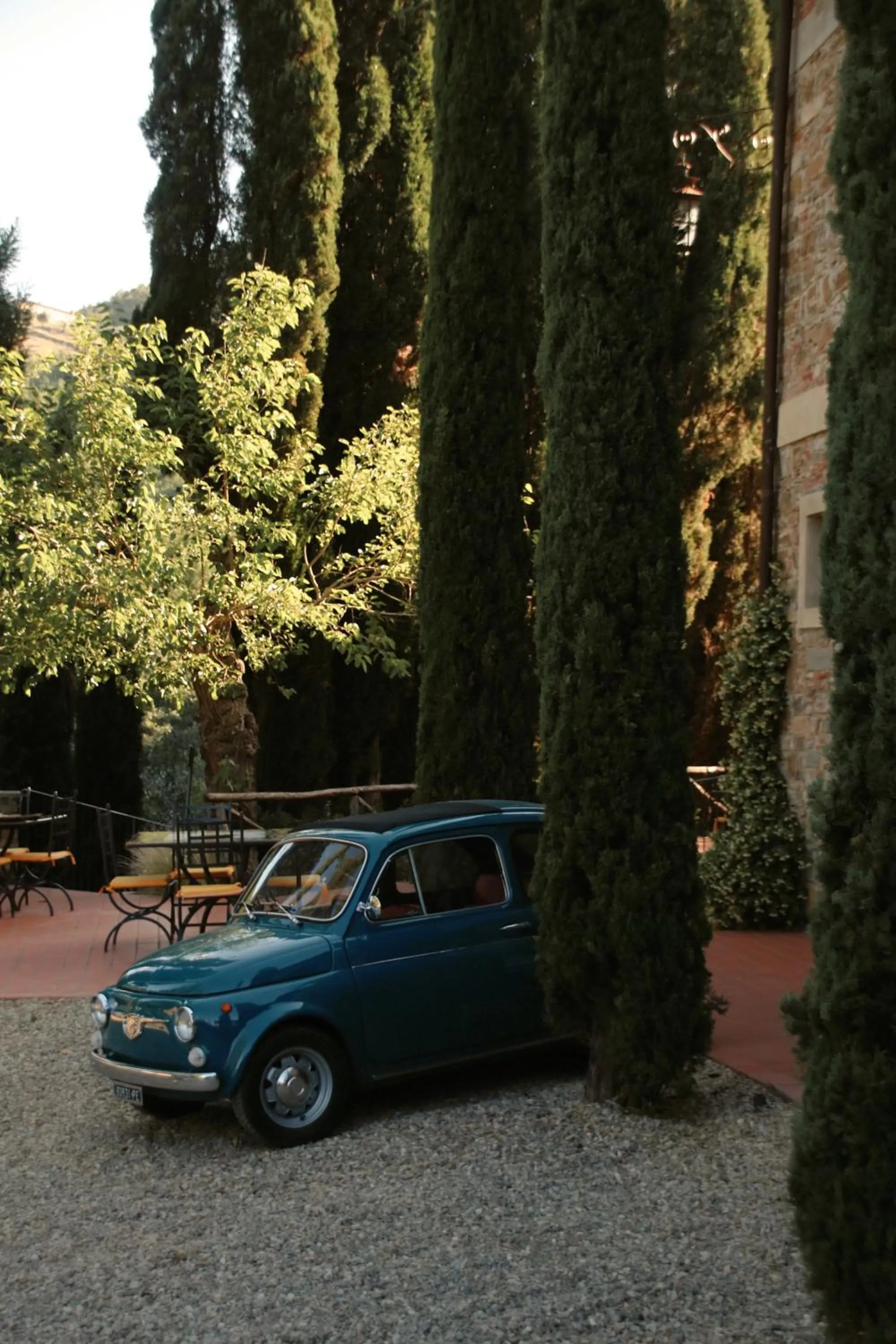 Decorative detail in Terre di Baccio