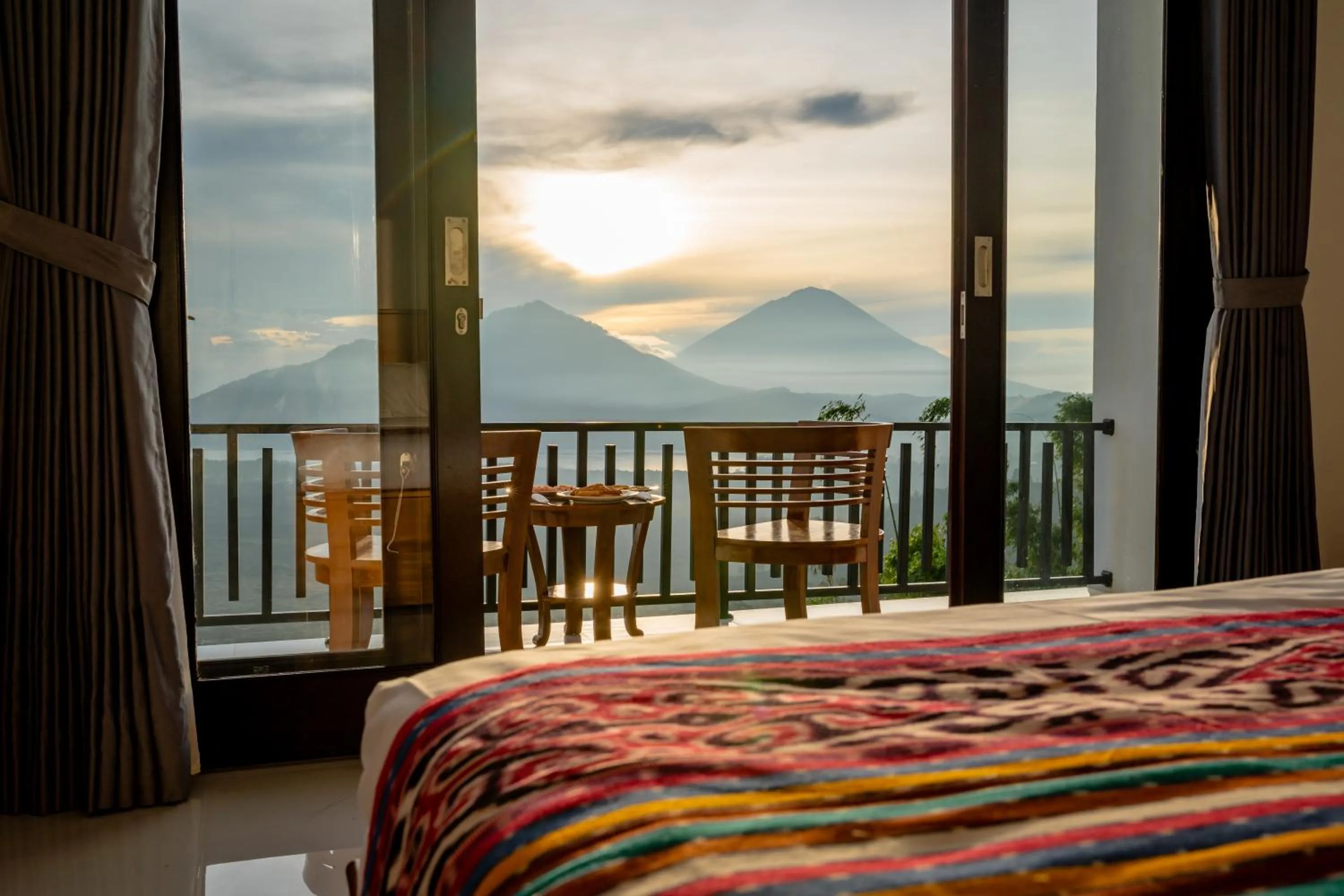 Bedroom, Bed in Tegal Sari Cabin Kintamani