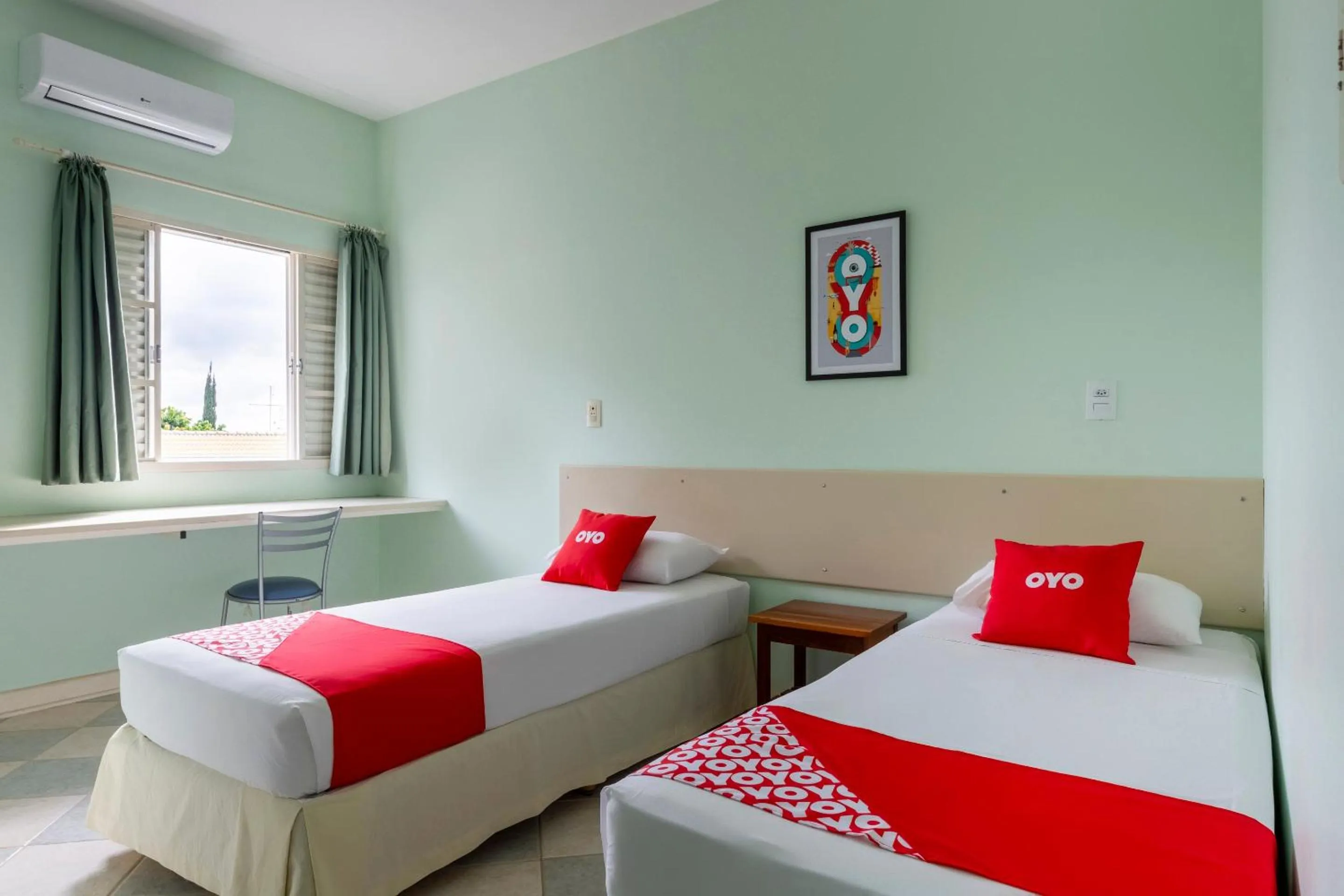 Bedroom, Bed in OYO Hotel Cosmópolis, Sao Paulo