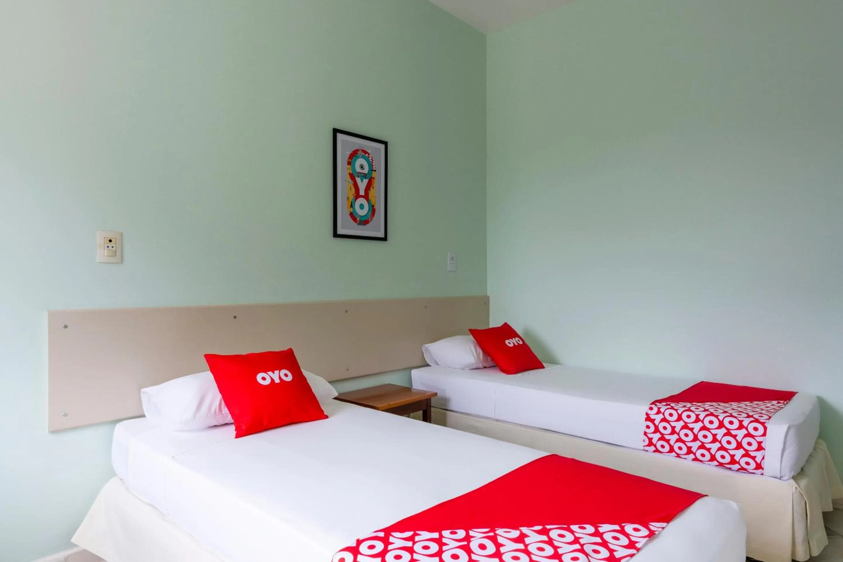 Bedroom, Bed in OYO Hotel Cosmópolis, Sao Paulo