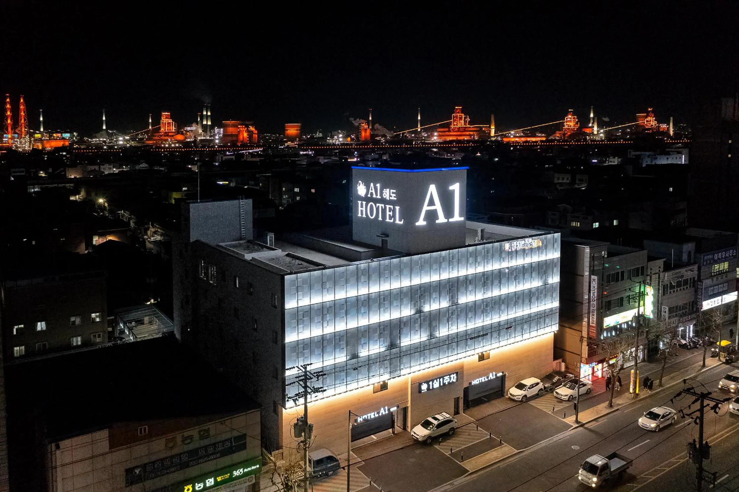 City view in Pohang A1Hotel Haedo