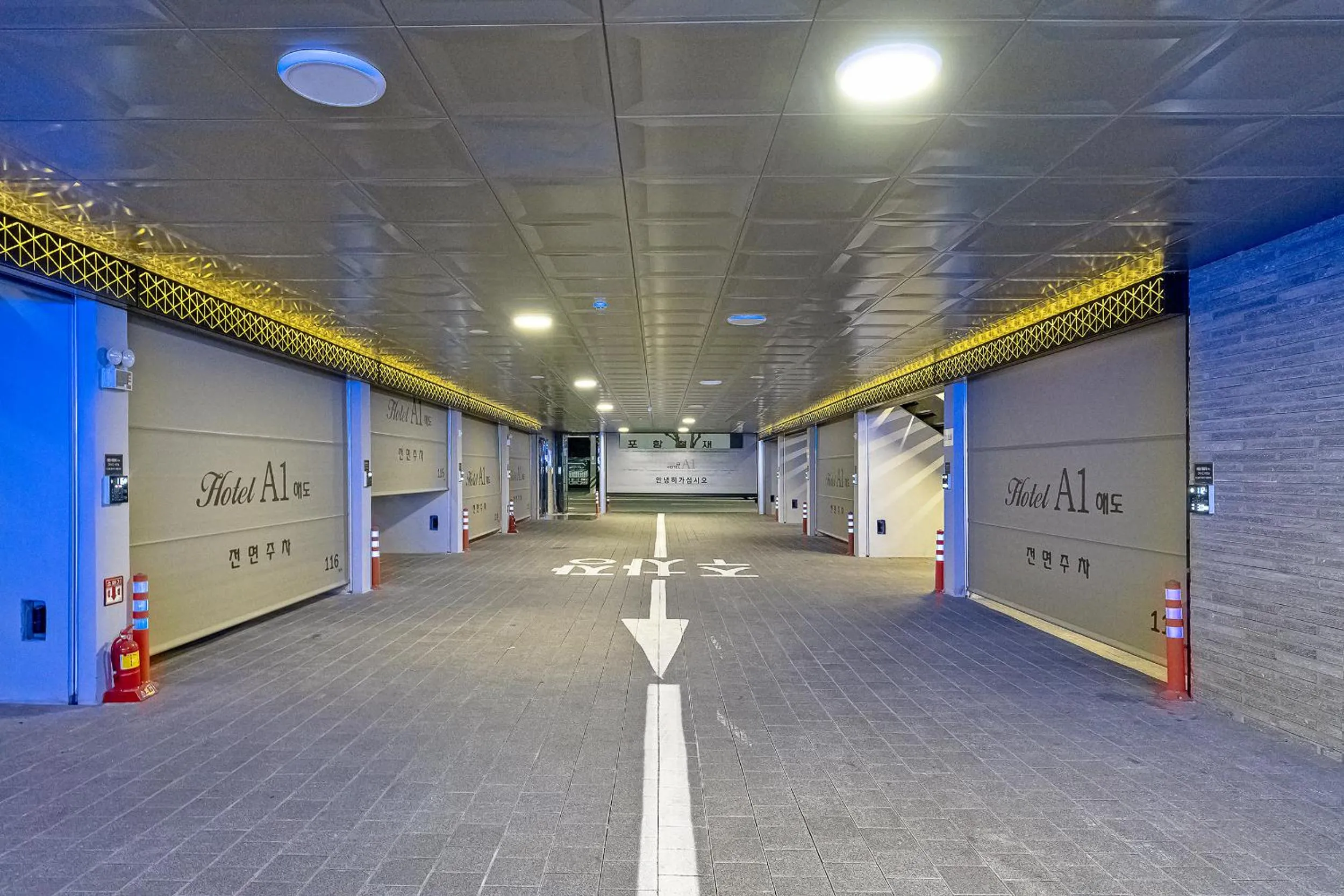 Parking in Pohang A1Hotel Haedo