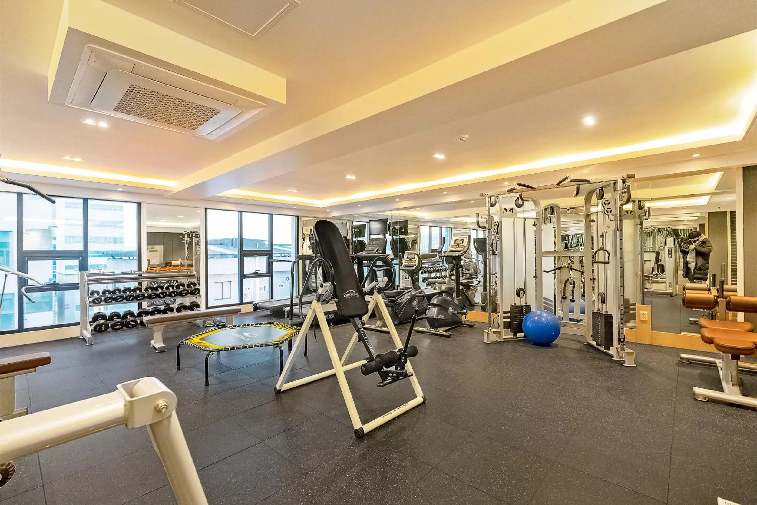 Fitness centre/facilities in Pohang A1Hotel Haedo