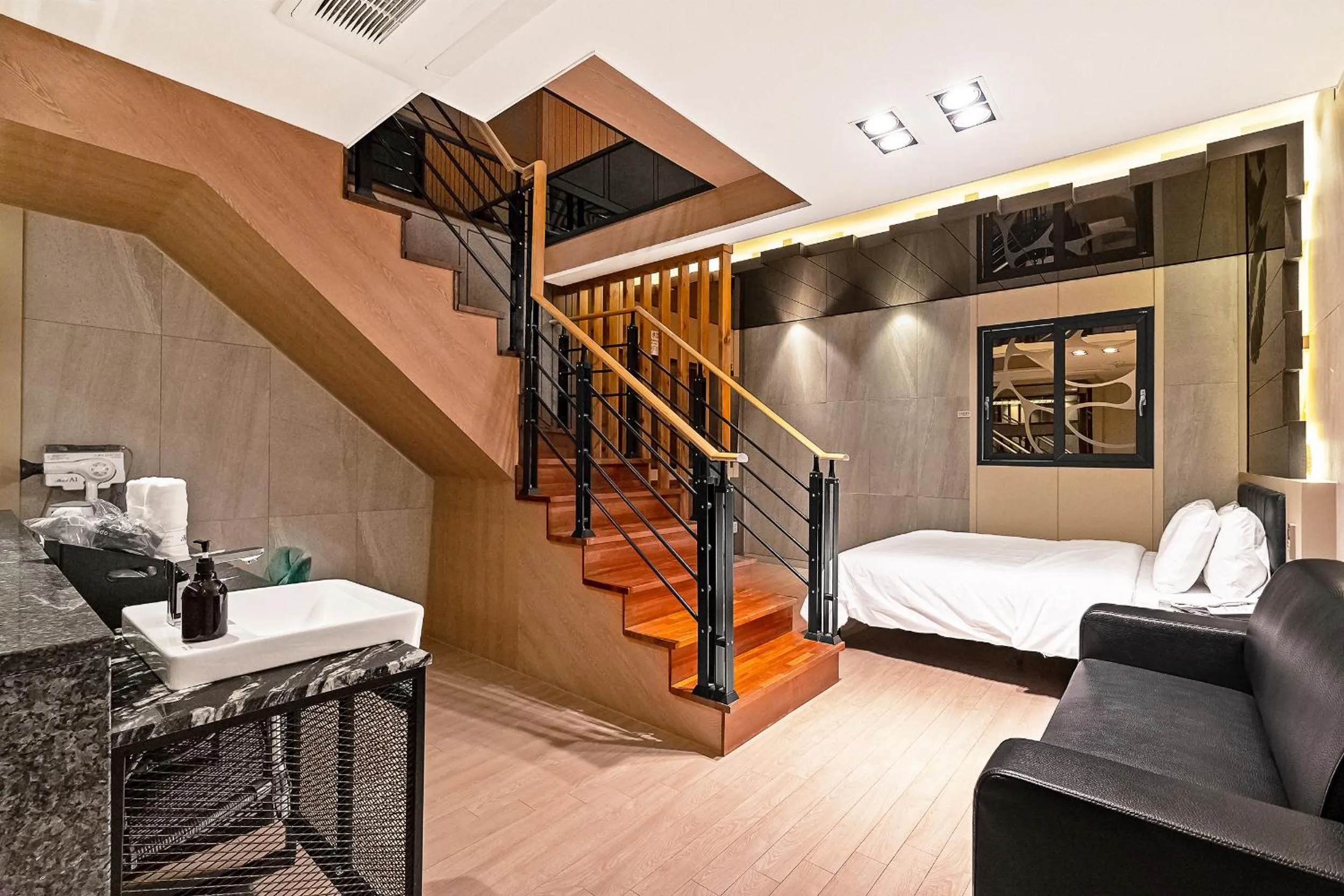 Bed in Pohang A1Hotel Haedo