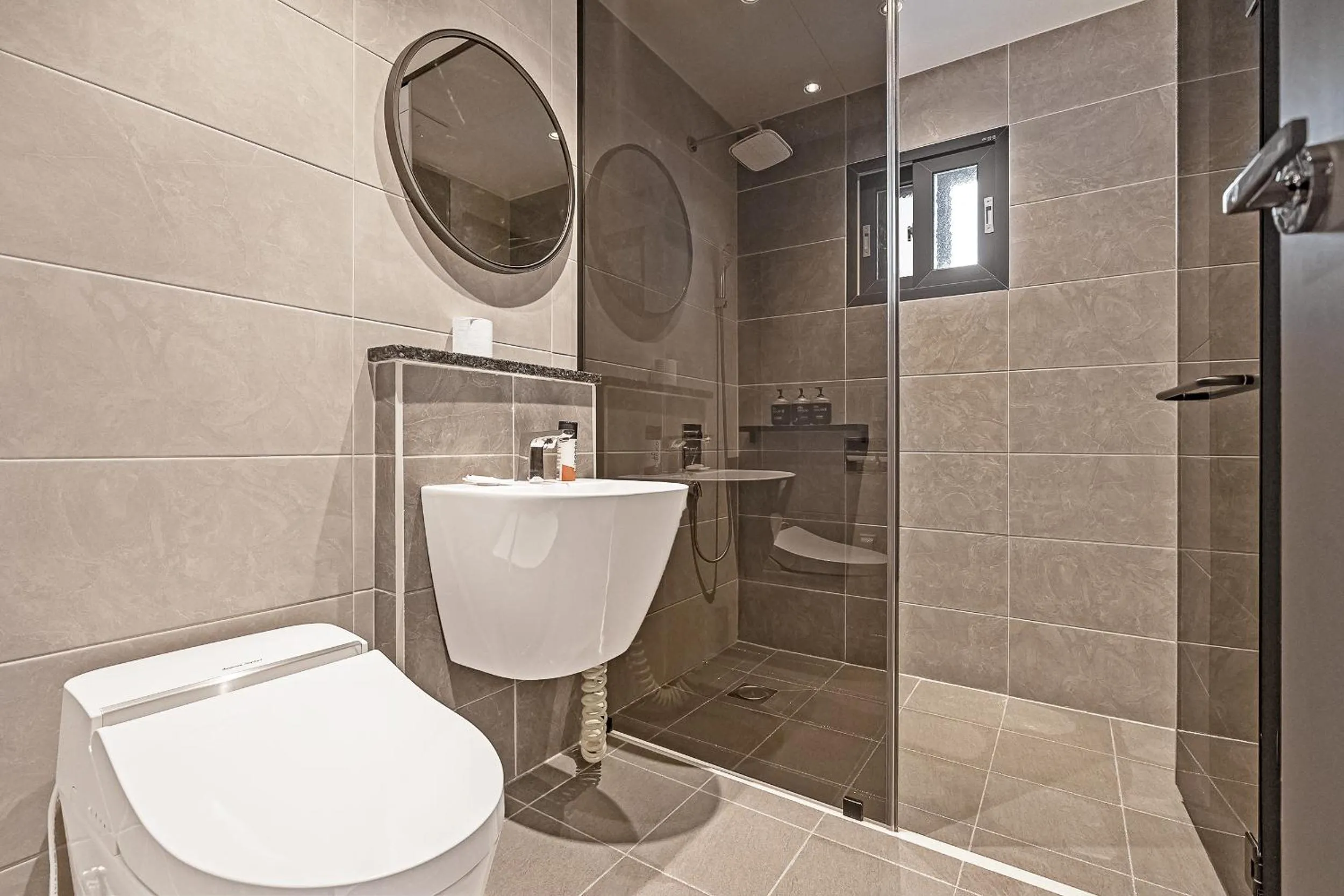 Shower in Pohang A1Hotel Haedo