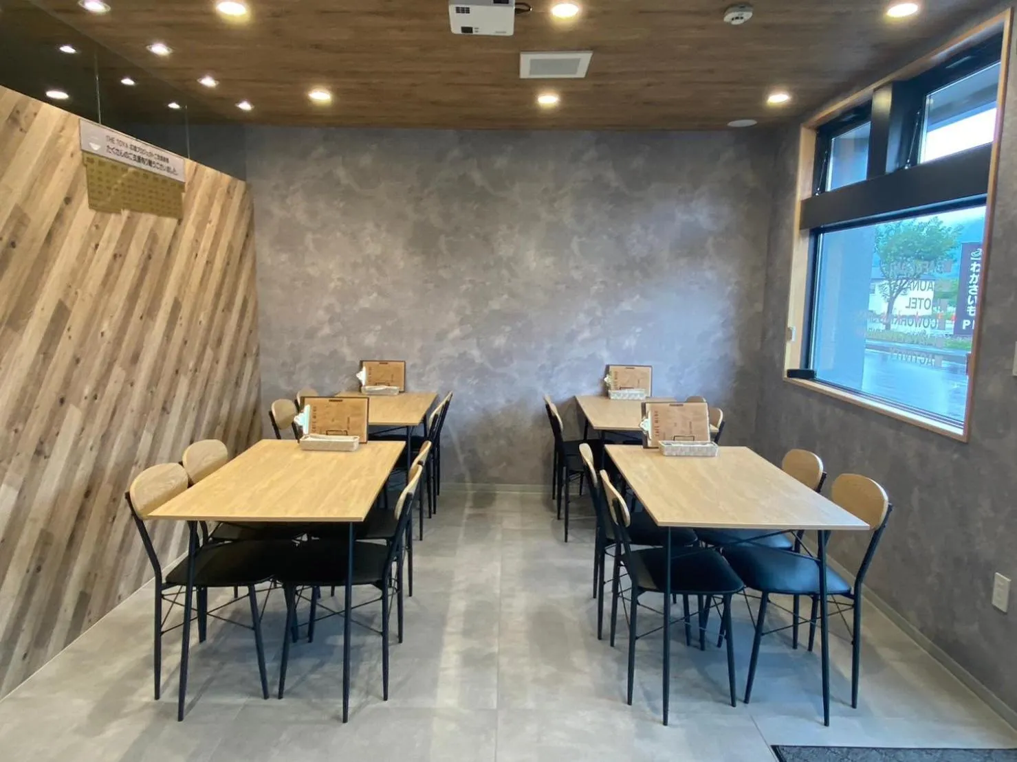 Dining area in The Toya