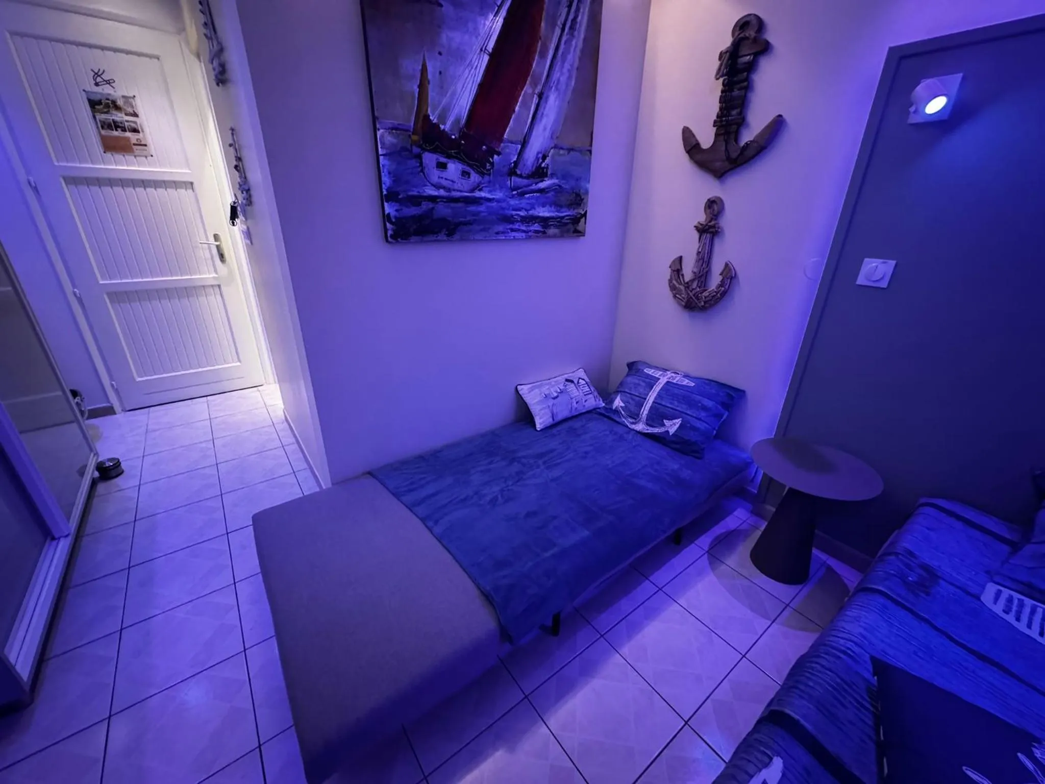 Bed in Residence de la Baie - Anse Mitan