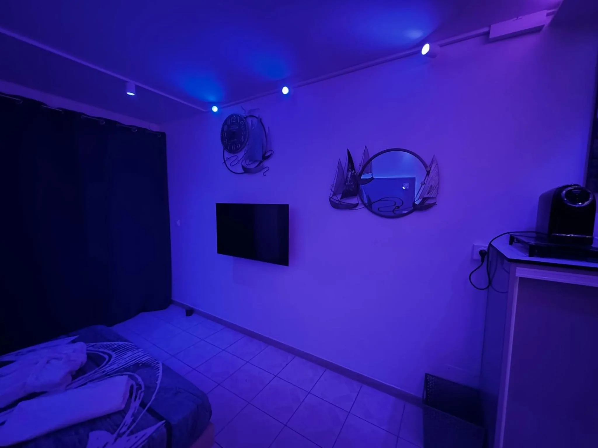 Bed in Residence de la Baie - Anse Mitan