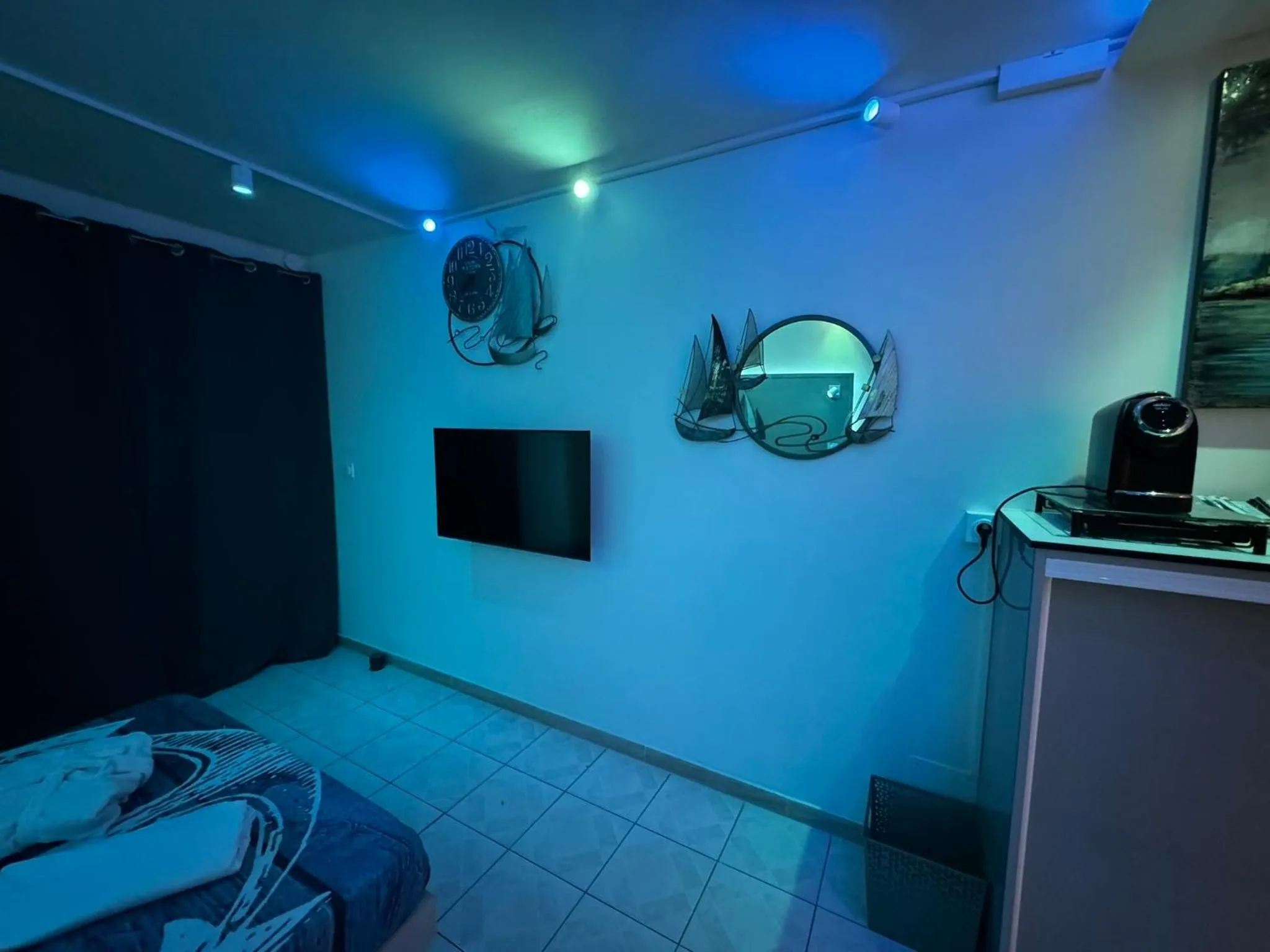 Bed in Residence de la Baie - Anse Mitan