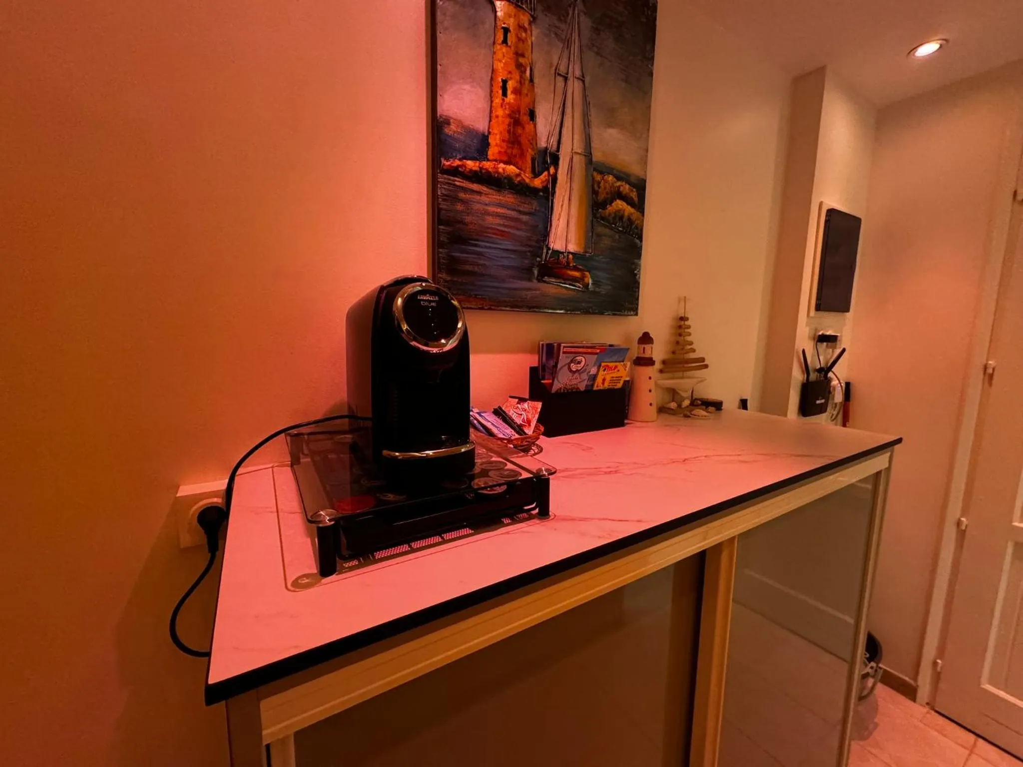 Coffee/tea facilities in Residence de la Baie - Anse Mitan