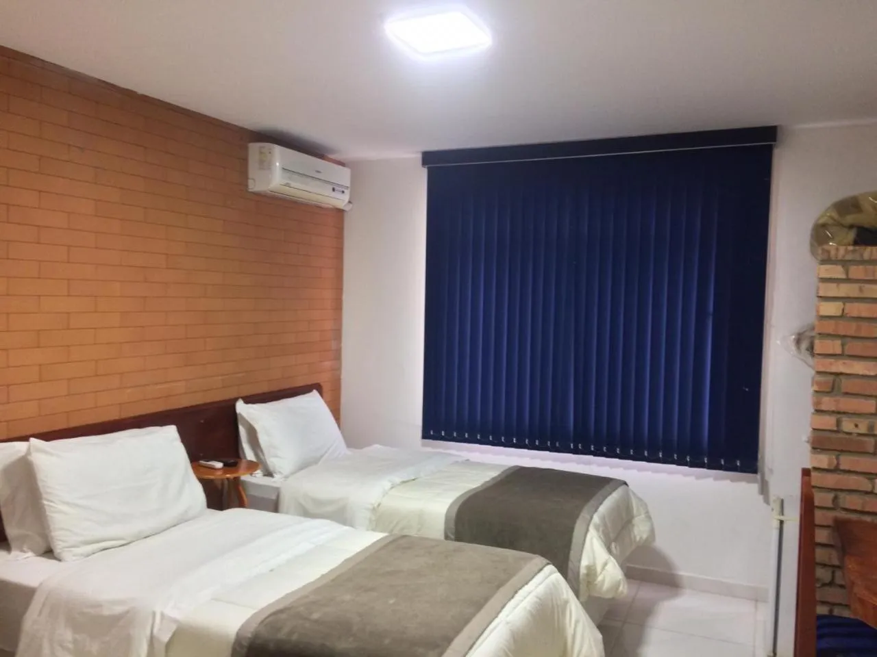 Bedroom, Bed in Hotel Senador Distributed by Ameris - Quedas do Iguaçu - Paraná