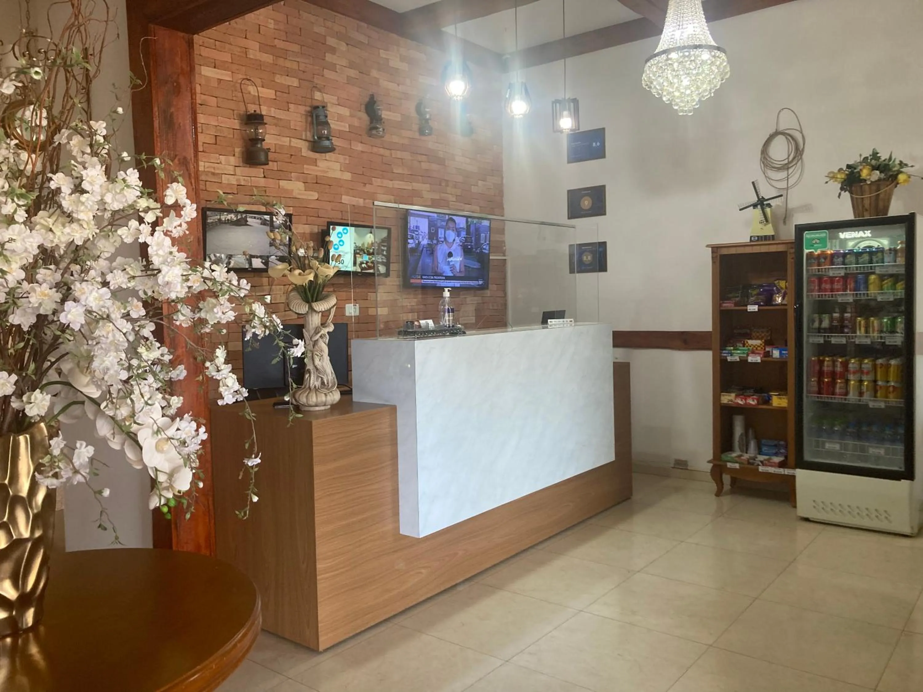 Lounge or bar in Hotel Senador Distributed by Ameris - Quedas do Iguaçu - Paraná