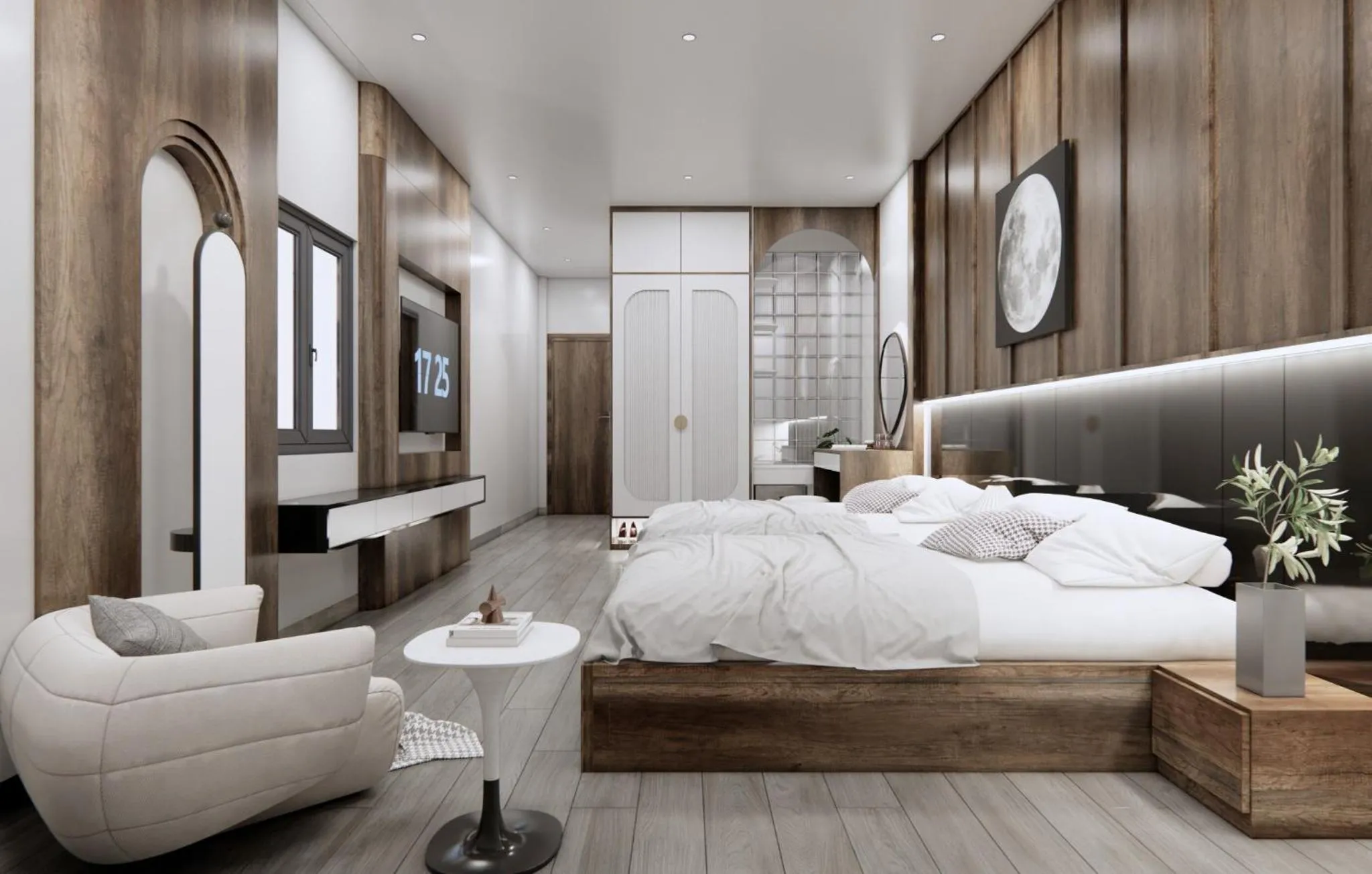 Bed in T&T Luxury Hotel