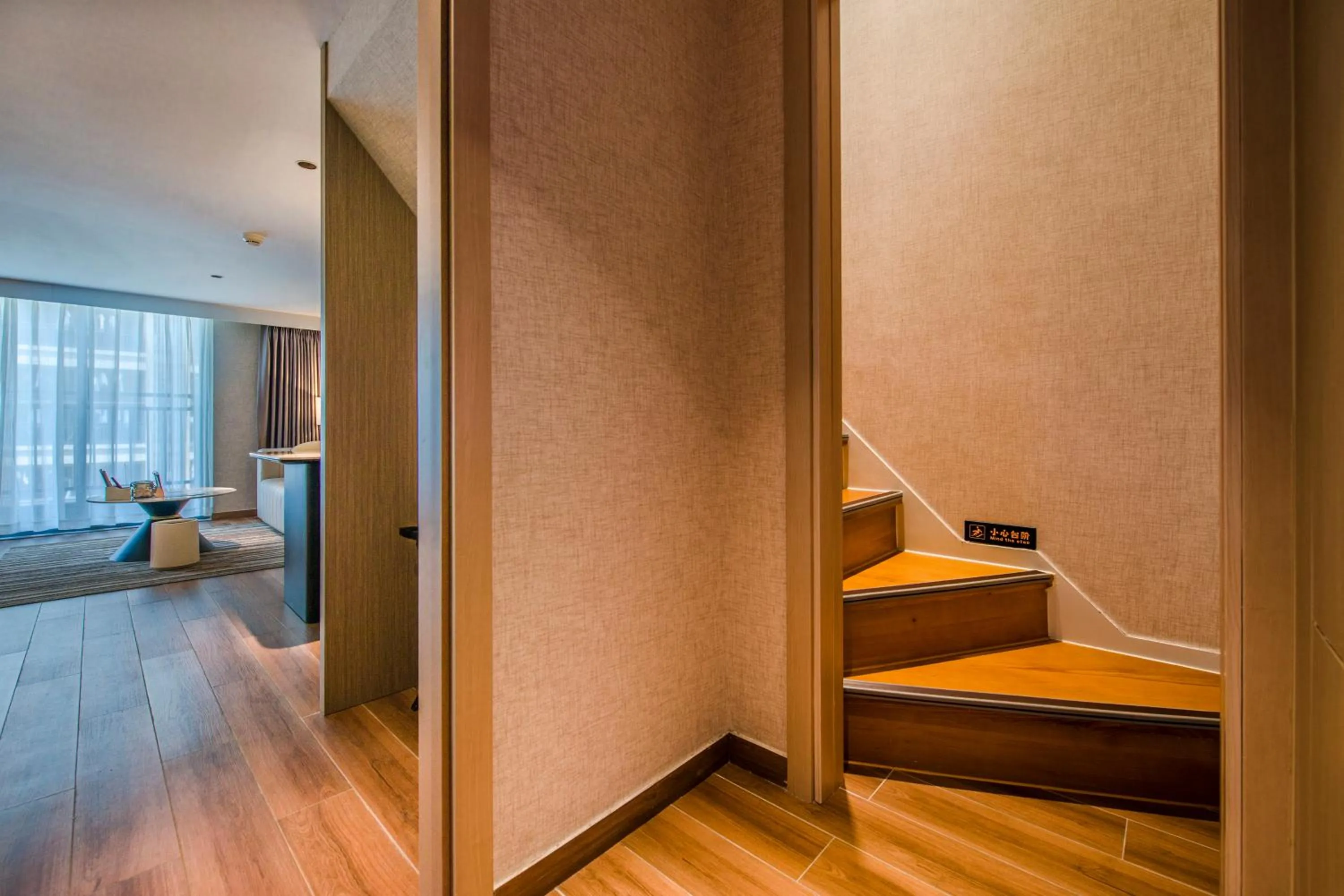 Bed in Baytop Living of Guangzhou Drimin House Hotel - Canton Fair Free Shuttle Bus