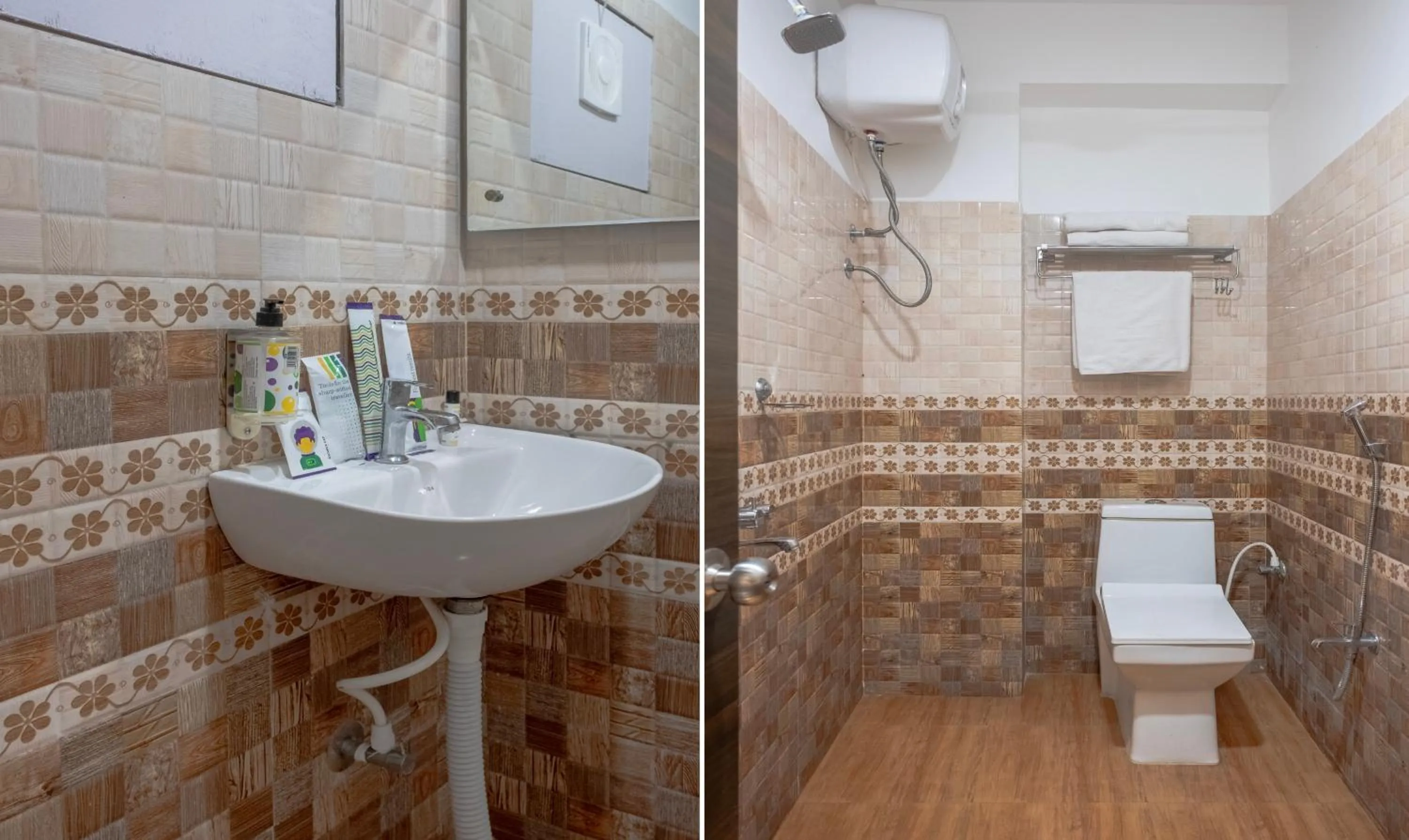 Shower in Treebo Su Casa Grand