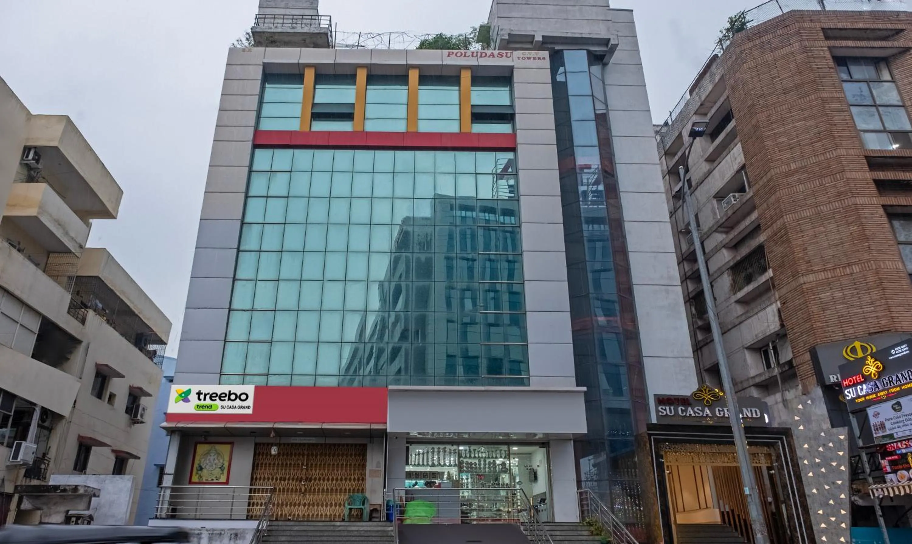 Property building in Treebo Su Casa Grand