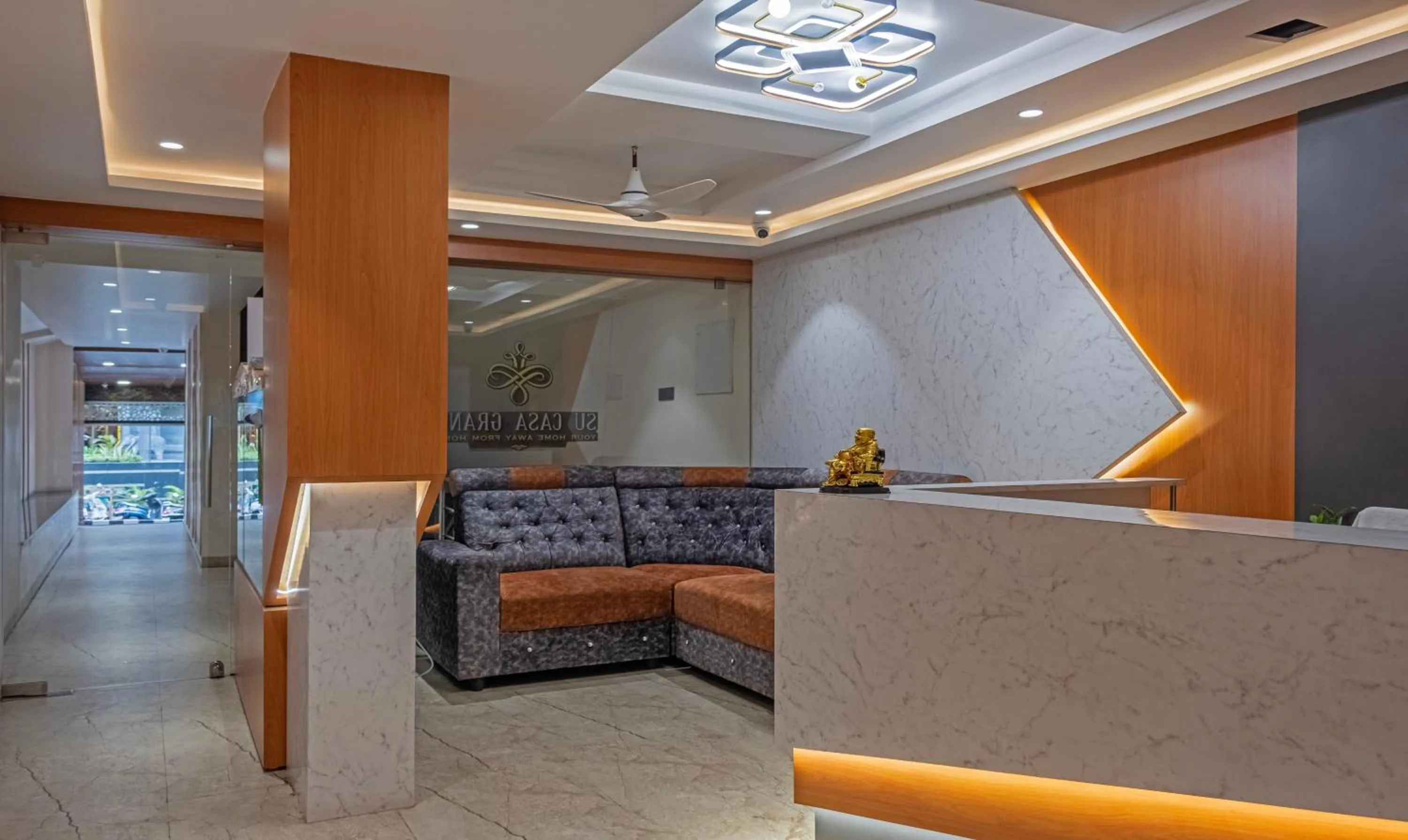 Lobby or reception in Treebo Su Casa Grand