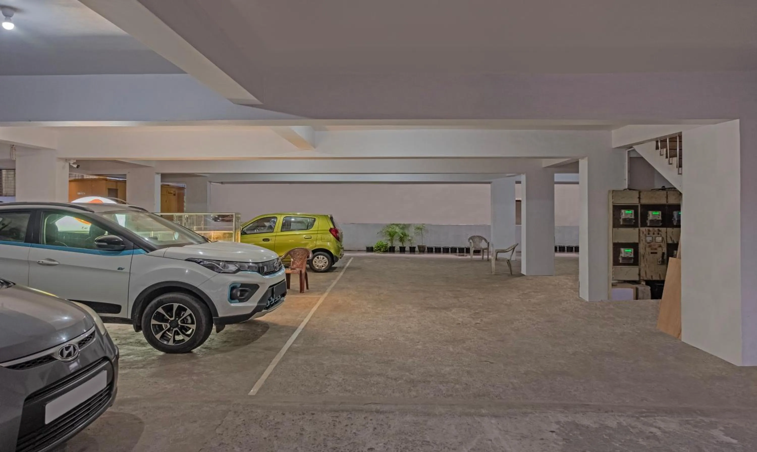 Parking in Treebo Su Casa Grand