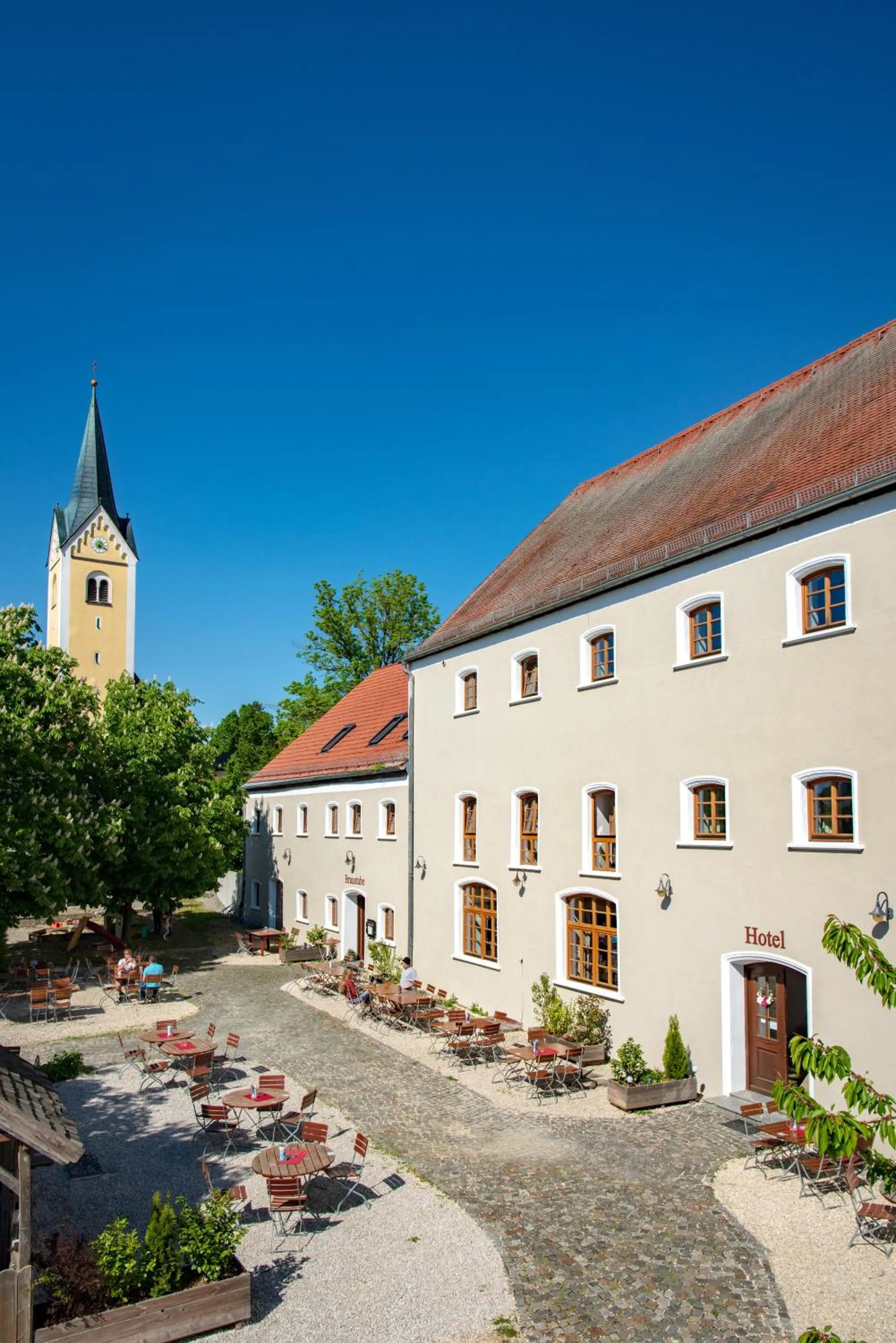 Property building in Hotel Stanglbräu