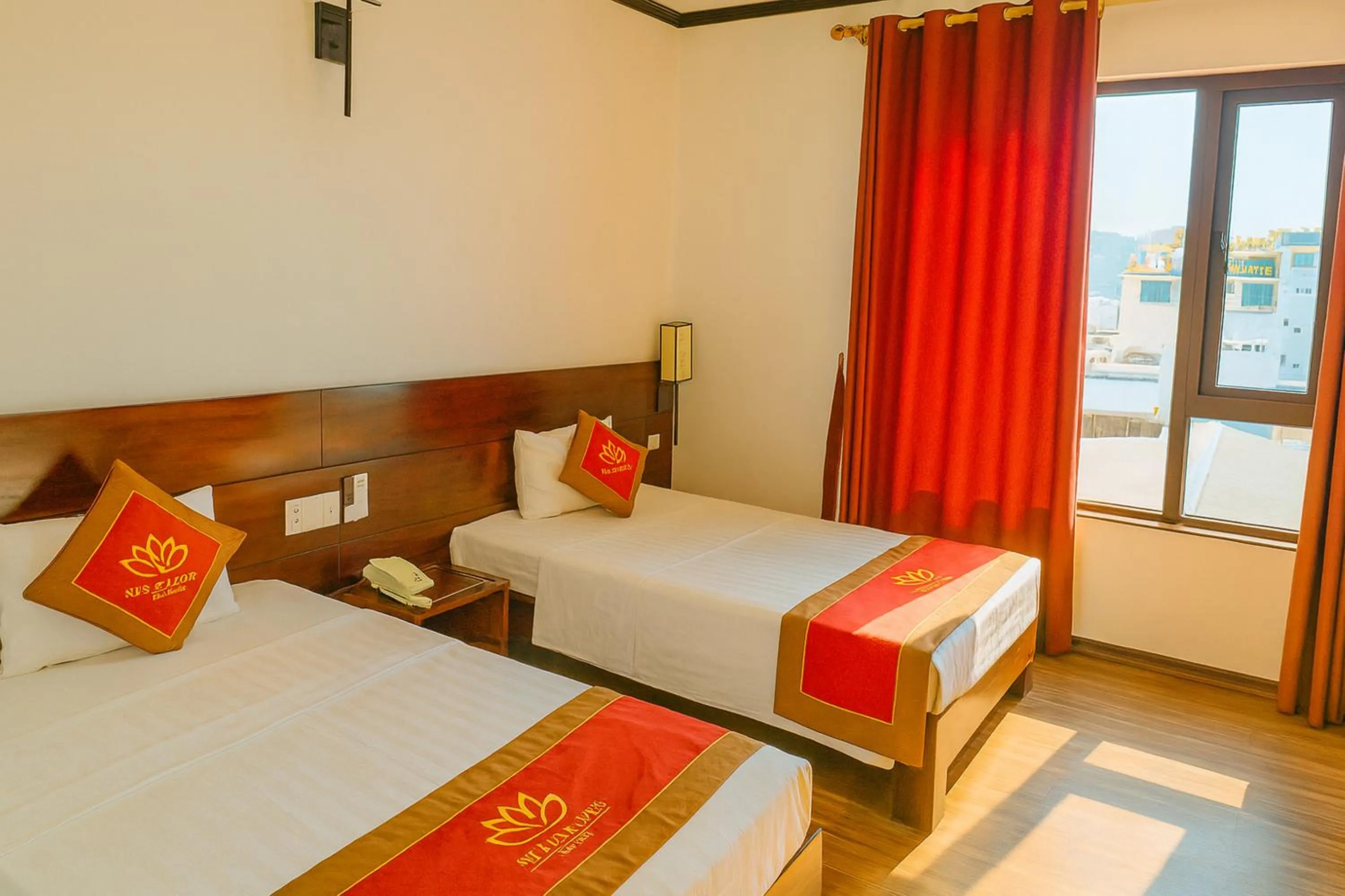 Bed in Sen Hotel Hạ Long