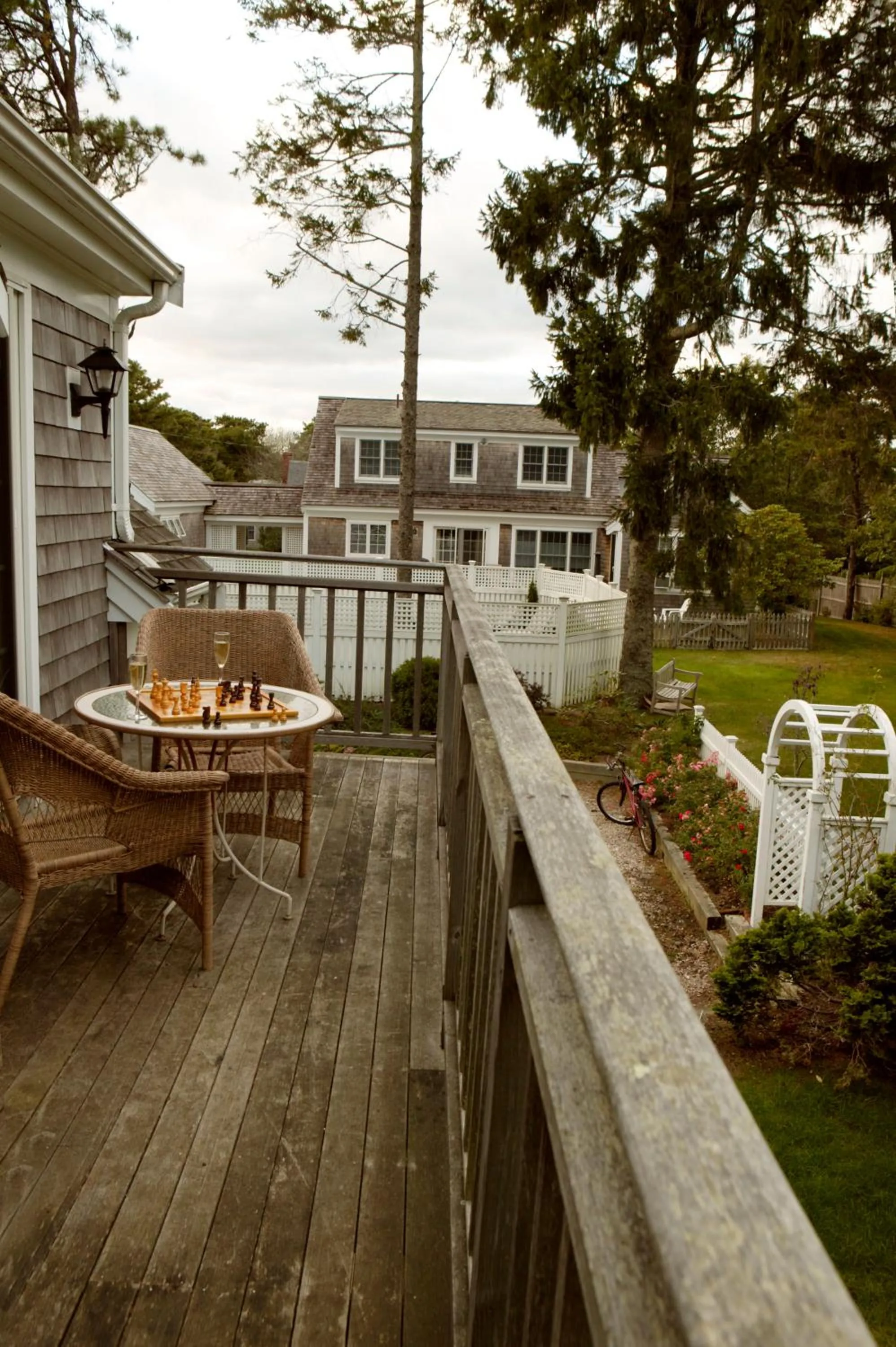 Balcony/Terrace in Captain's House Inn