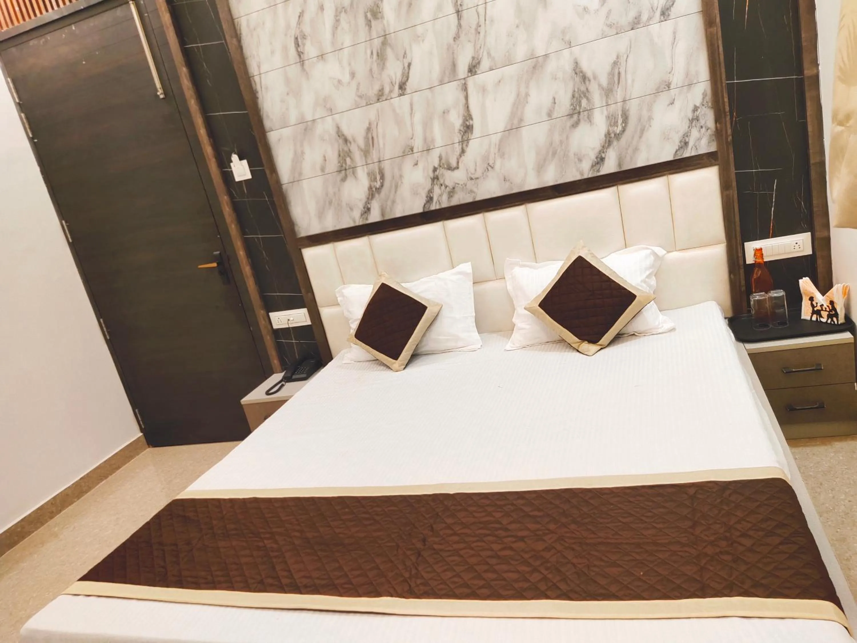 Bed in Hotel The Shree Jee Palace