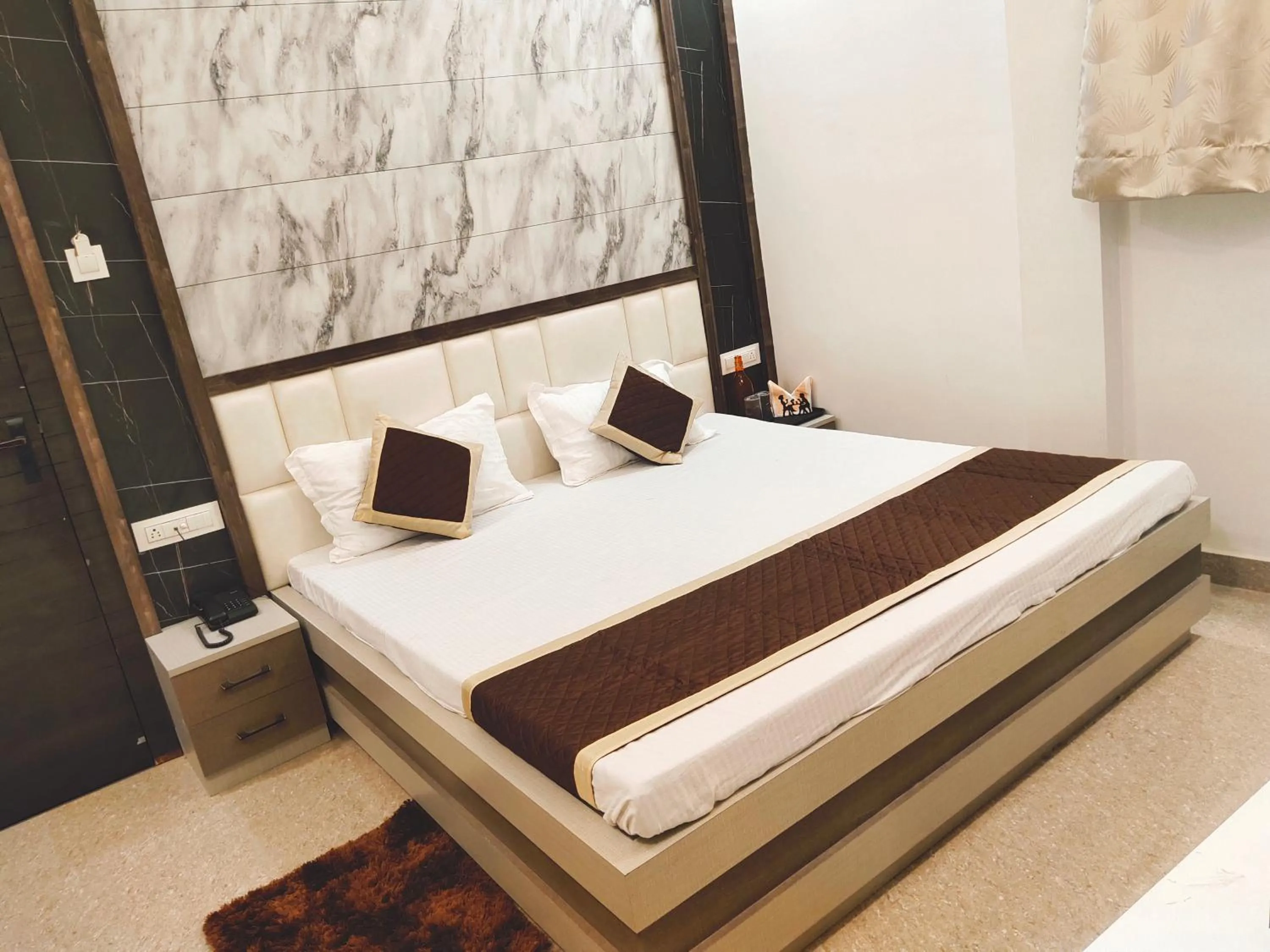 Bed in Hotel The Shree Jee Palace