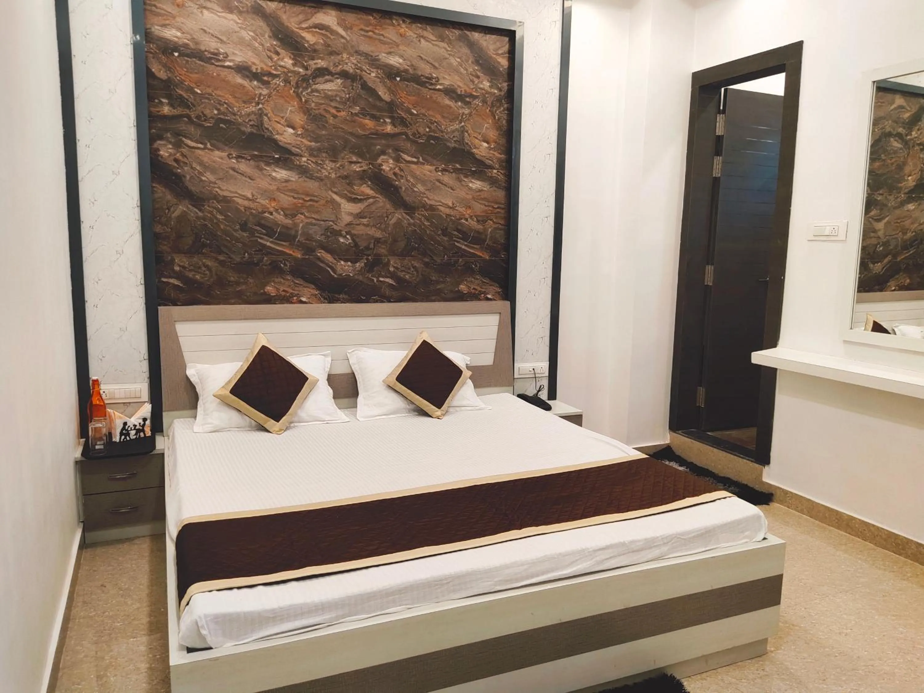 Bed in Hotel The Shree Jee Palace