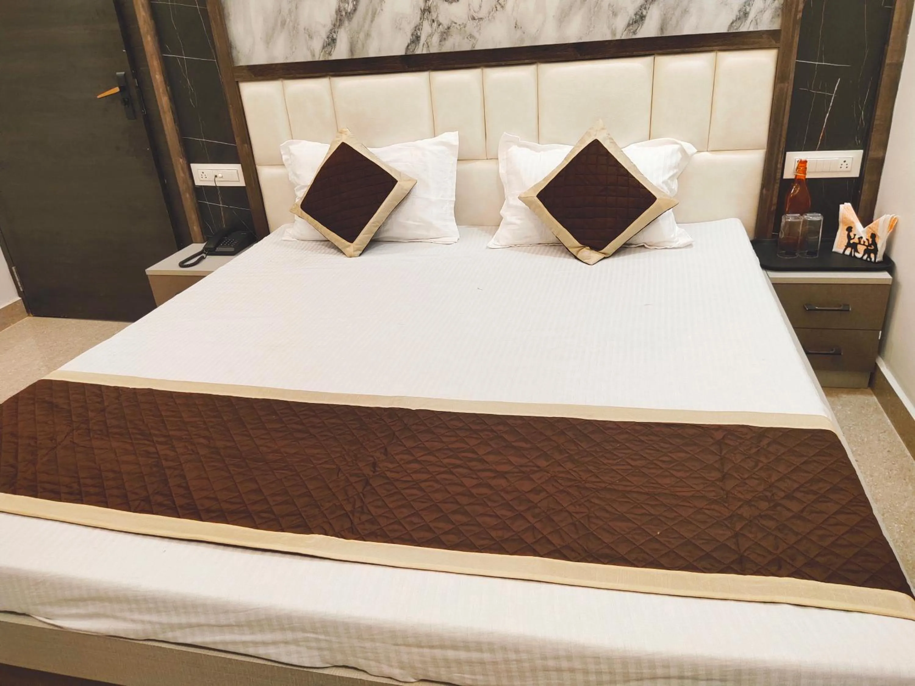 Bed in Hotel The Shree Jee Palace