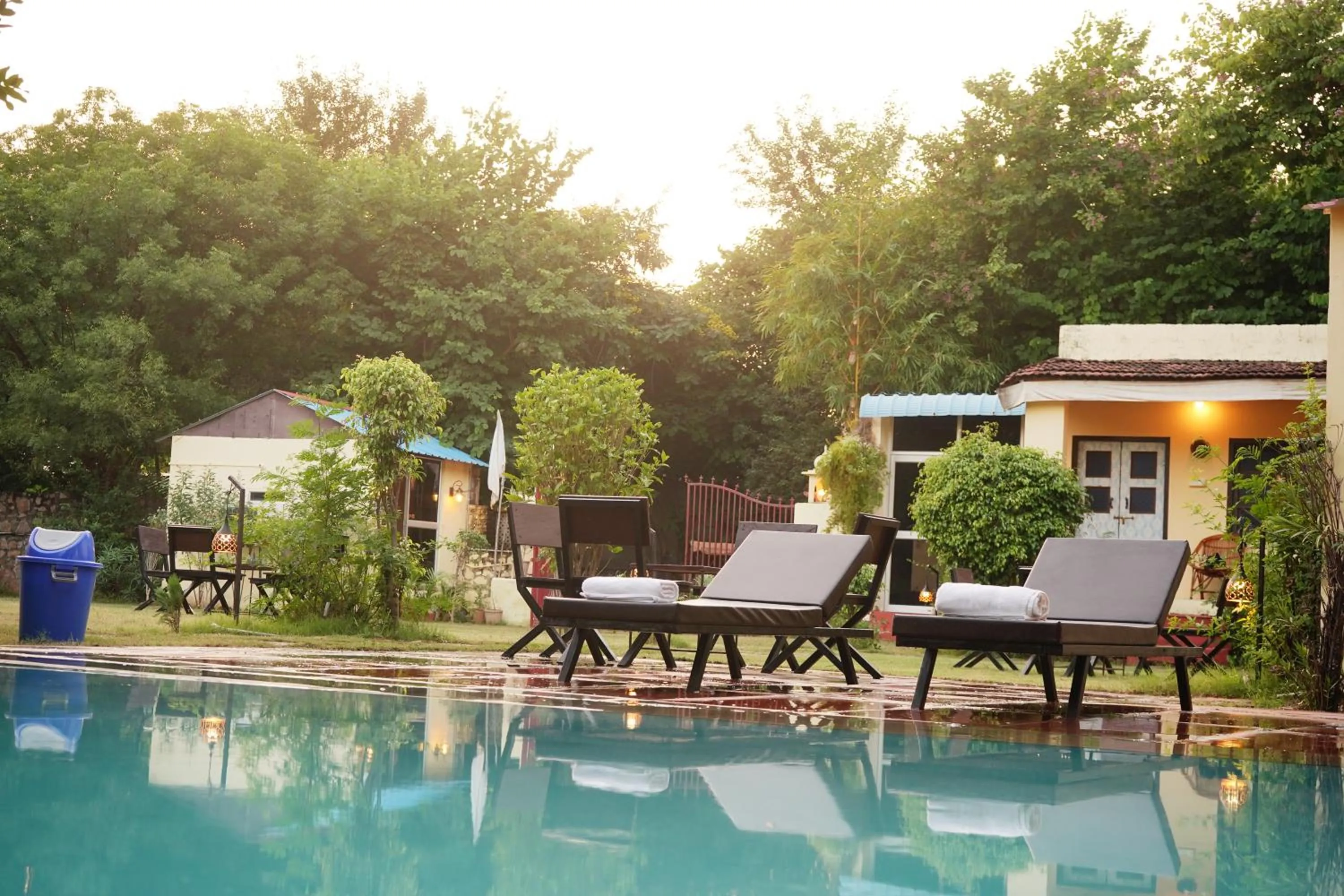 Swimming pool in Shikaar Valley