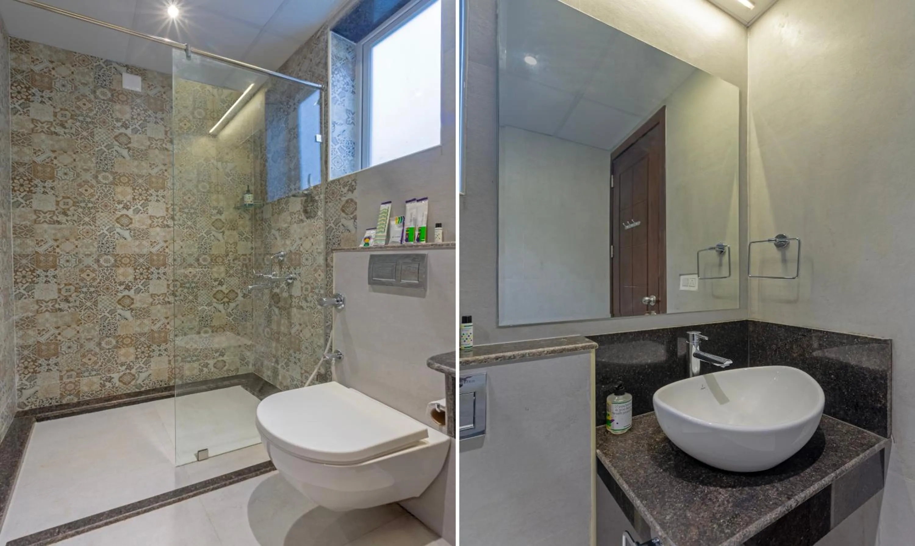 Bathroom in Treebo Windsor Heights