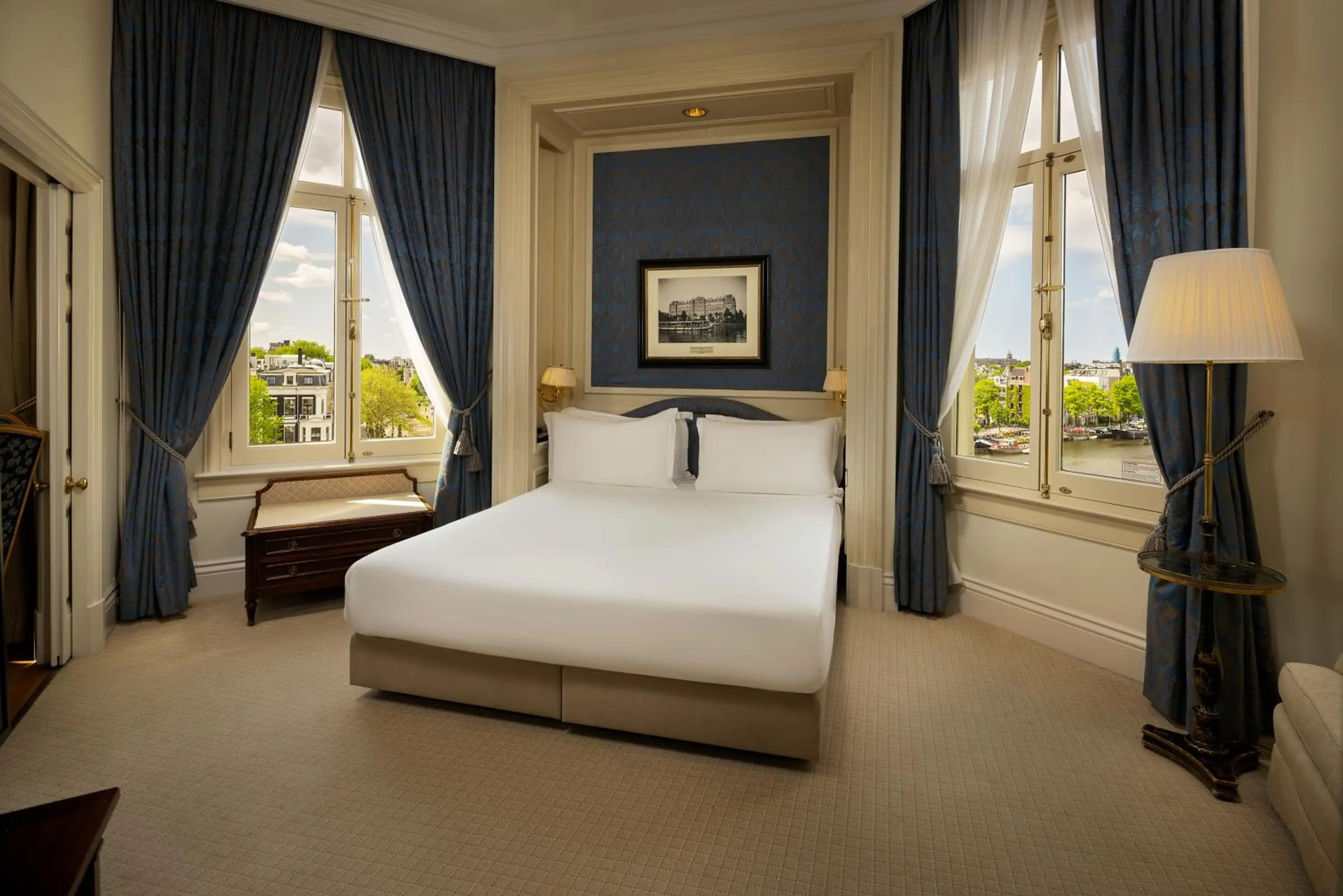 Bedroom, Bed in InterContinental Amstel Amsterdam by IHG