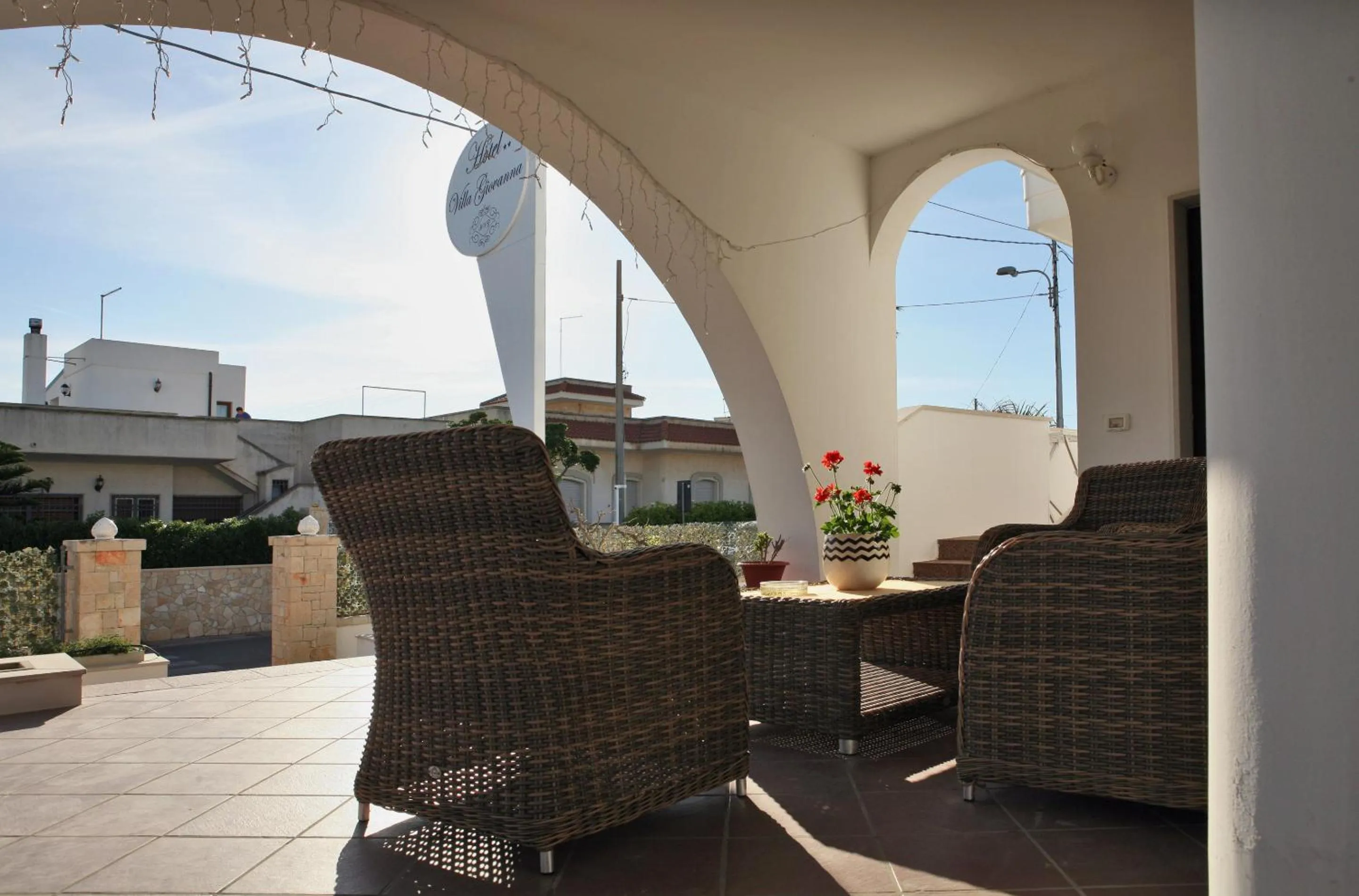 Garden in Hotel Villa Giovanna