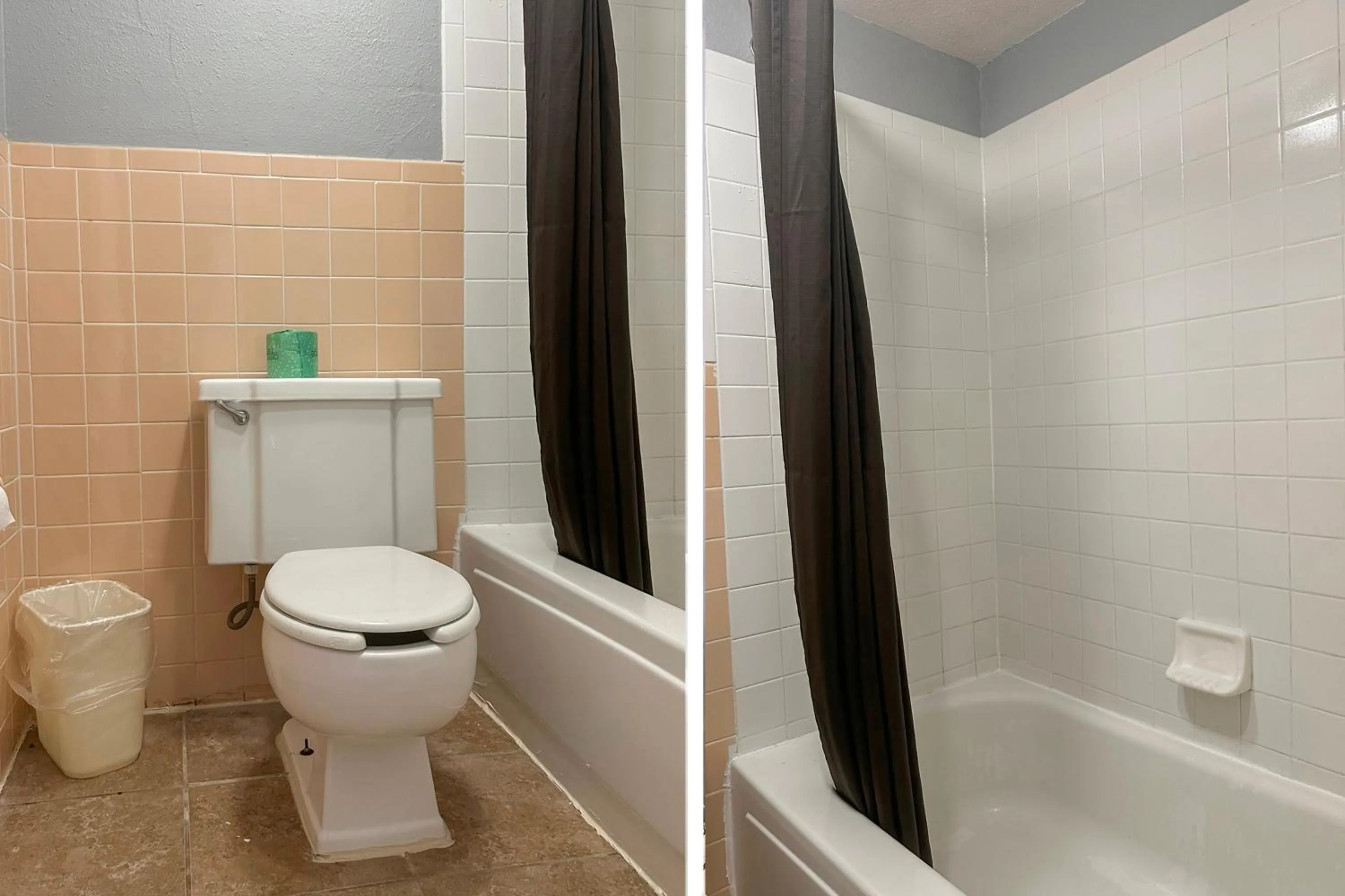 Bathroom in OYO Hickory House Inn