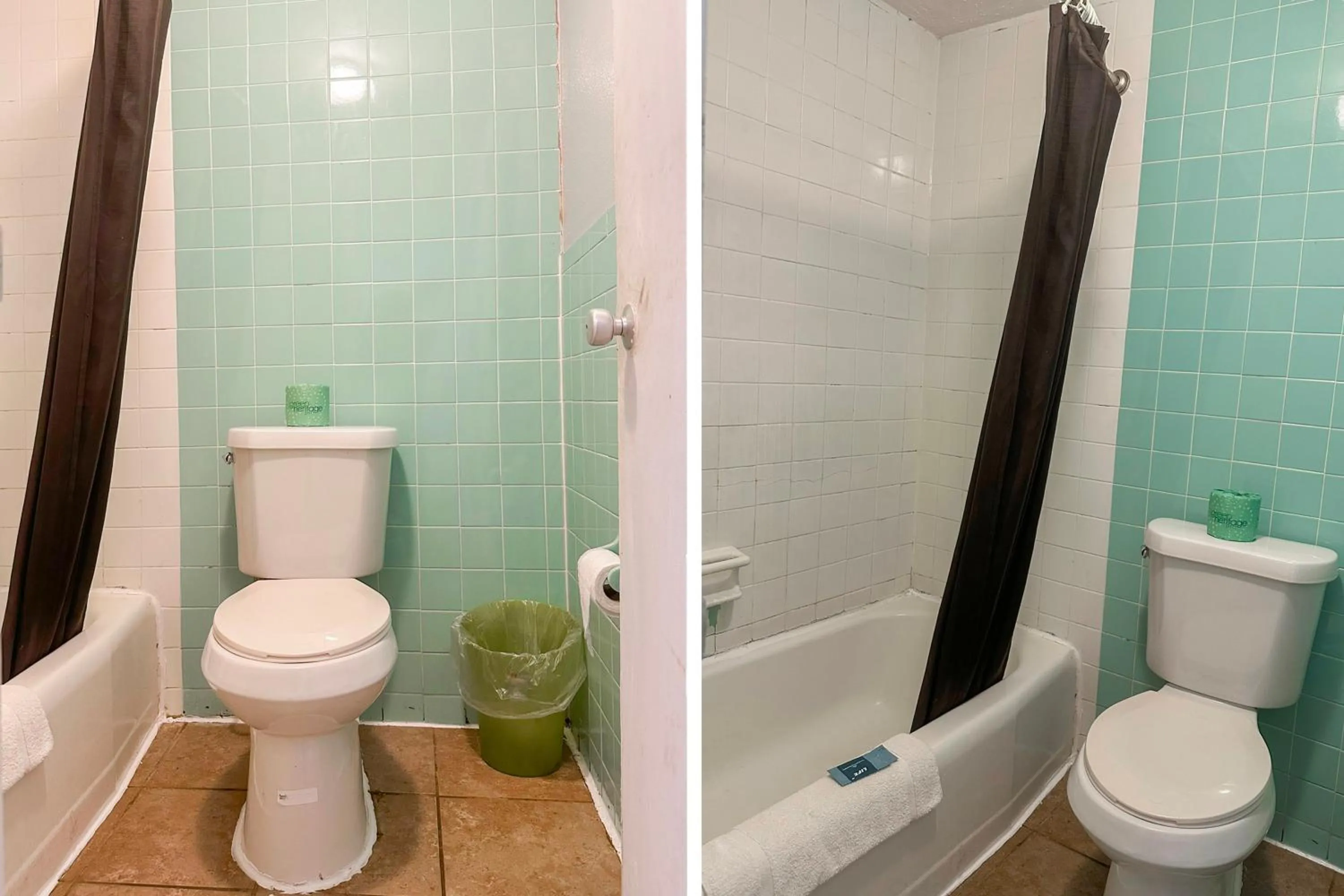 Bathroom in OYO Hickory House Inn